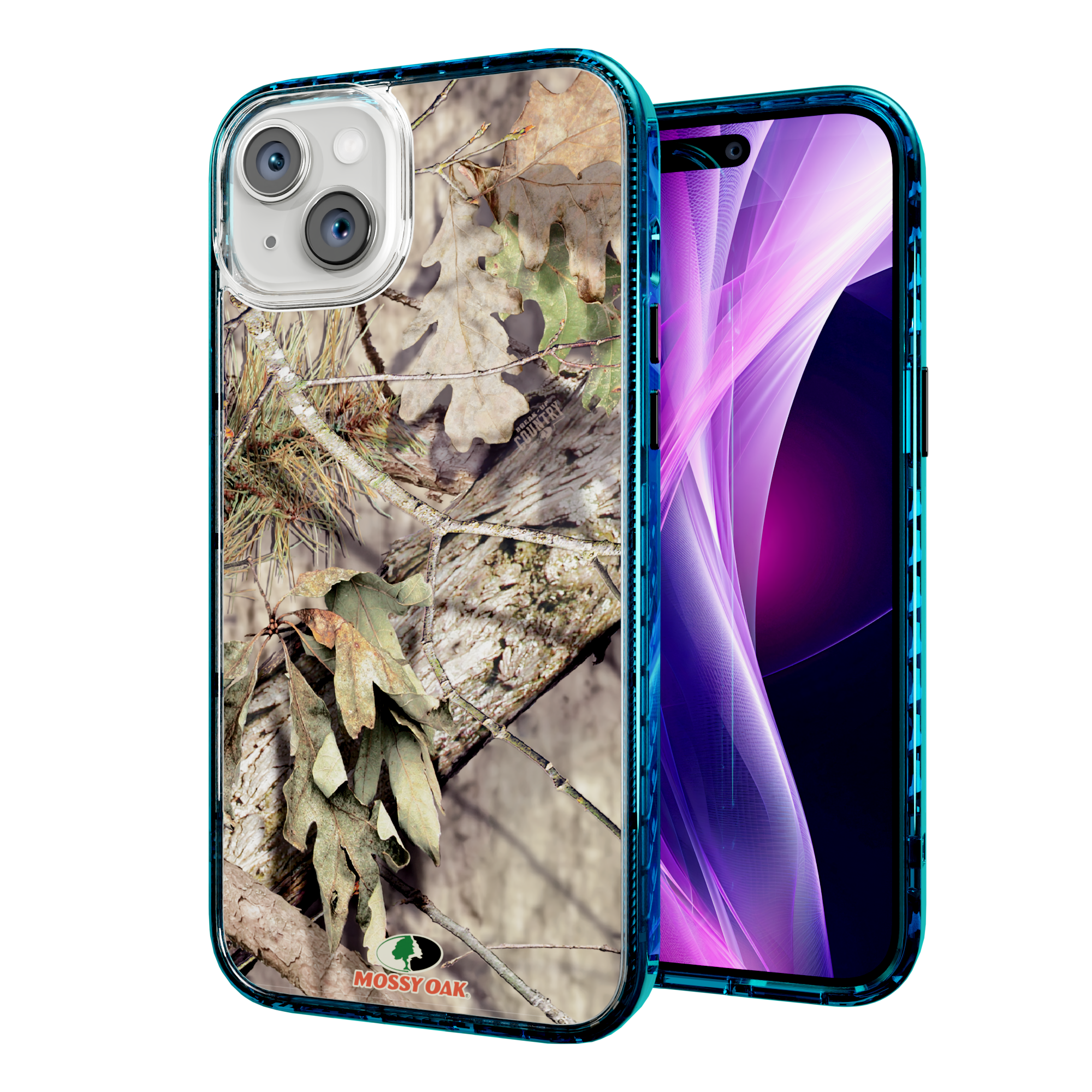 Mossy Oak Magnitude Series for Apple iPhone 14 Plus  - Breakup Country Deep Sea Blue
