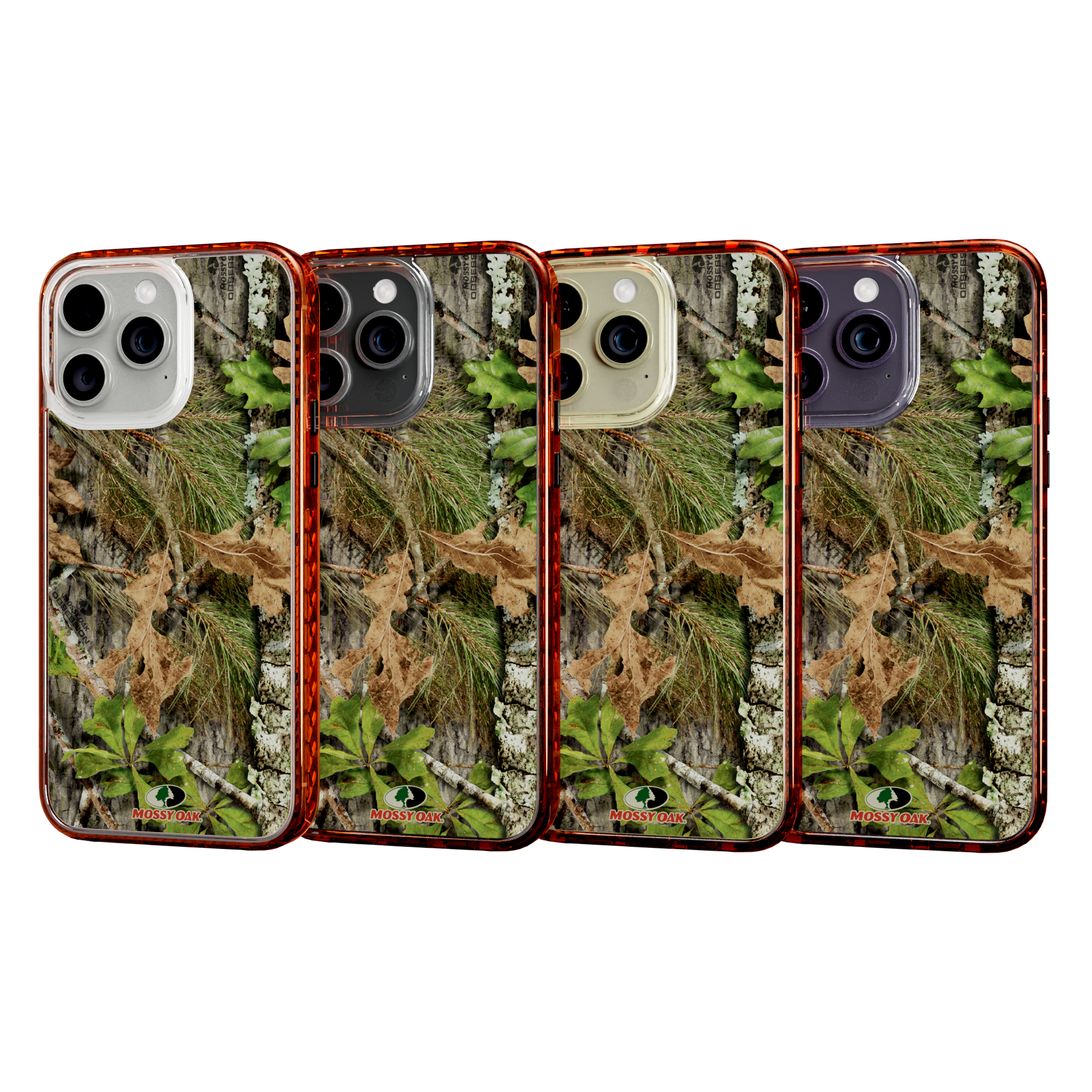 Mossy Oak Magnitude Series for Apple iPhone 14 Pro Max  - Obsession Blaze Orange