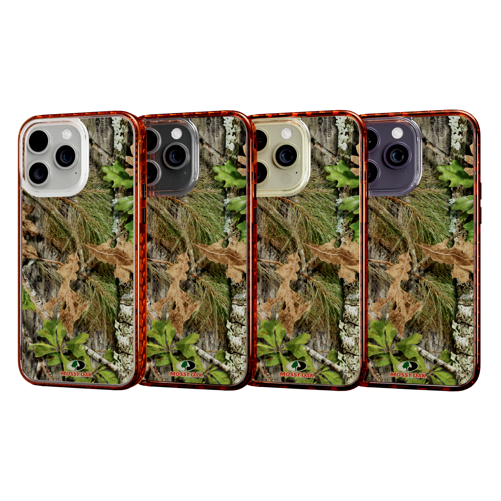 Mossy Oak Magnitude Series for Apple iPhone 14 Pro Max  - Obsession Blaze Orange