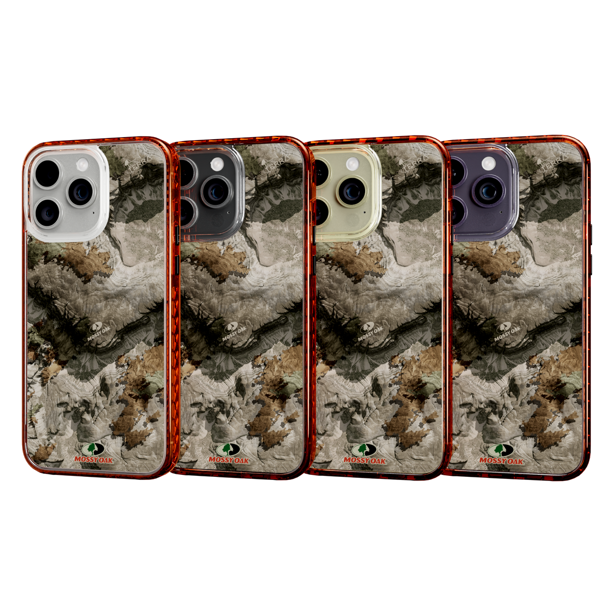 Mossy Oak Magnitude Series for Apple iPhone 14 Pro Max  - Terra Gila Blaze Orange