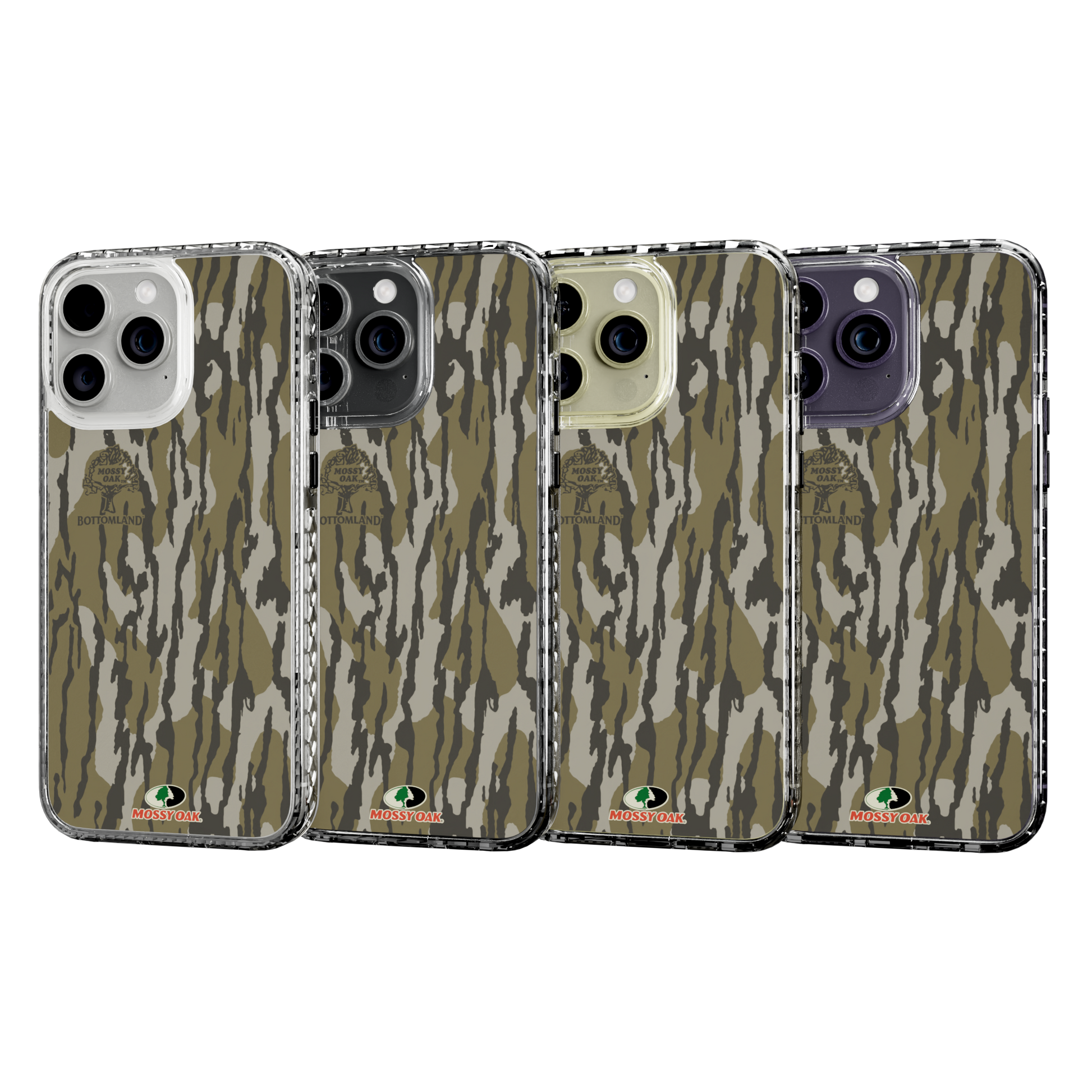 Mossy Oak Magnitude Series for Apple iPhone 14 Pro Max  - Bottomland Orig Crystal Clear