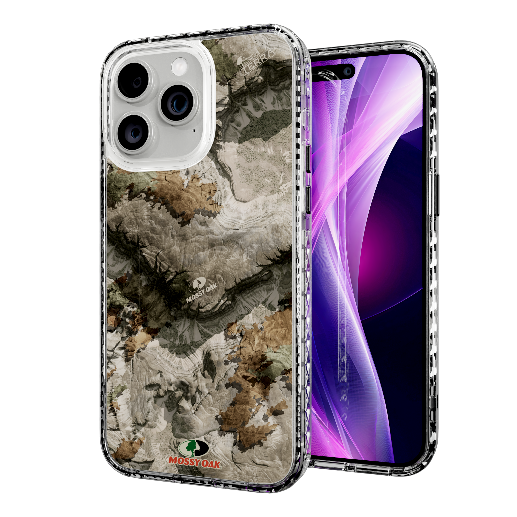 Mossy Oak Magnitude Series for Apple iPhone 14 Pro Max  - Terra Gila Crystal Clear