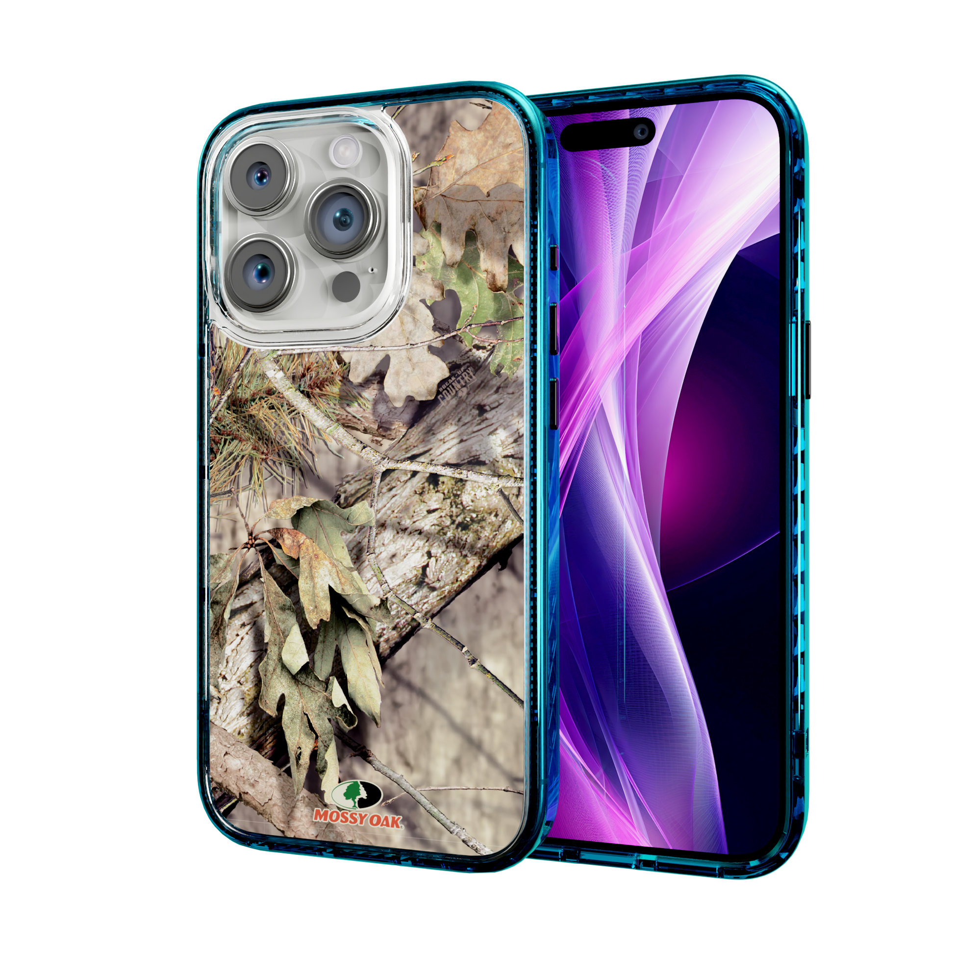 Mossy Oak Magnitude Series for Apple iPhone 14 Pro  - Breakup Country Deep Sea Blue