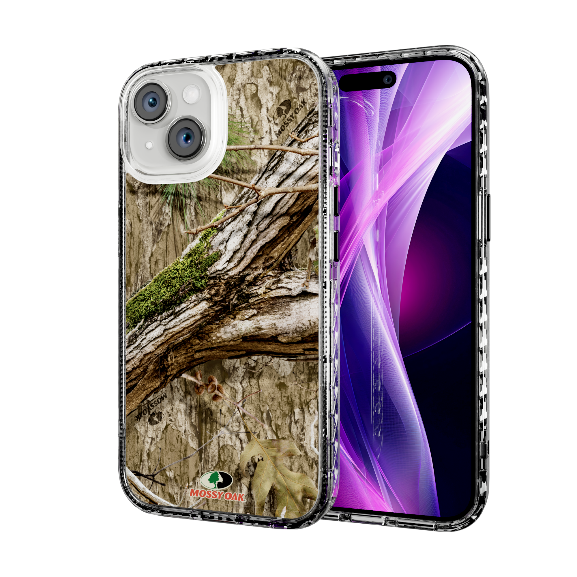 Mossy Oak Magnitude Series for Apple iPhone 15 - Country DNA Crystal Clear