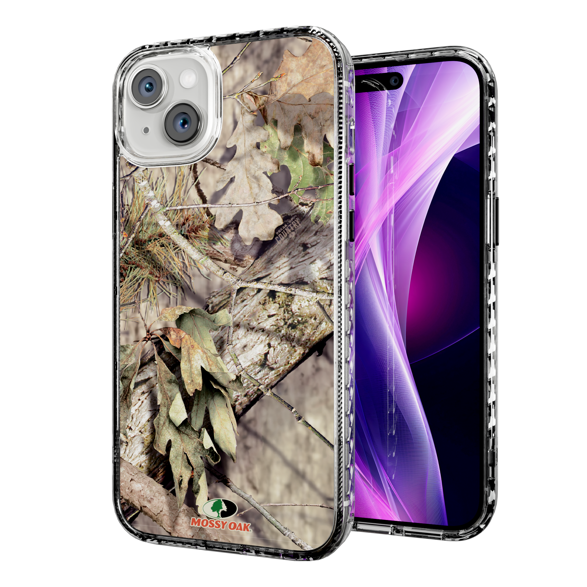 Mossy Oak Magnitude Series for Apple iPhone 15 Plus - Breakup Country Crystal Clear