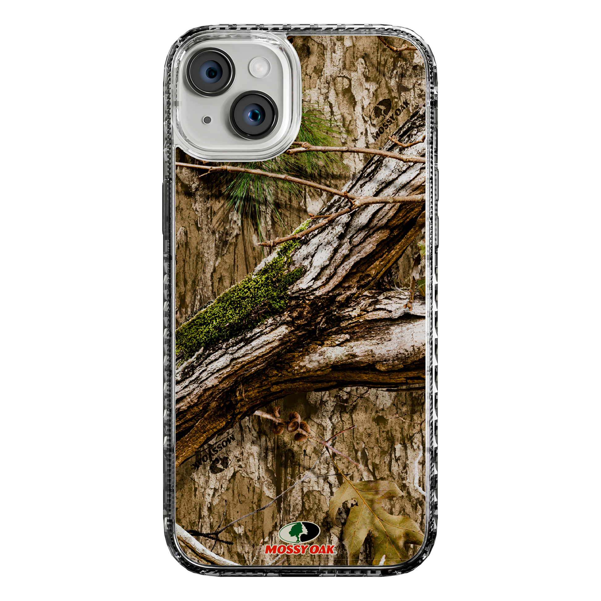 Slim MagSafe® Case for Apple iPhone 15 Plus | Mossy Oak Country DNA Camo Crystal Clear