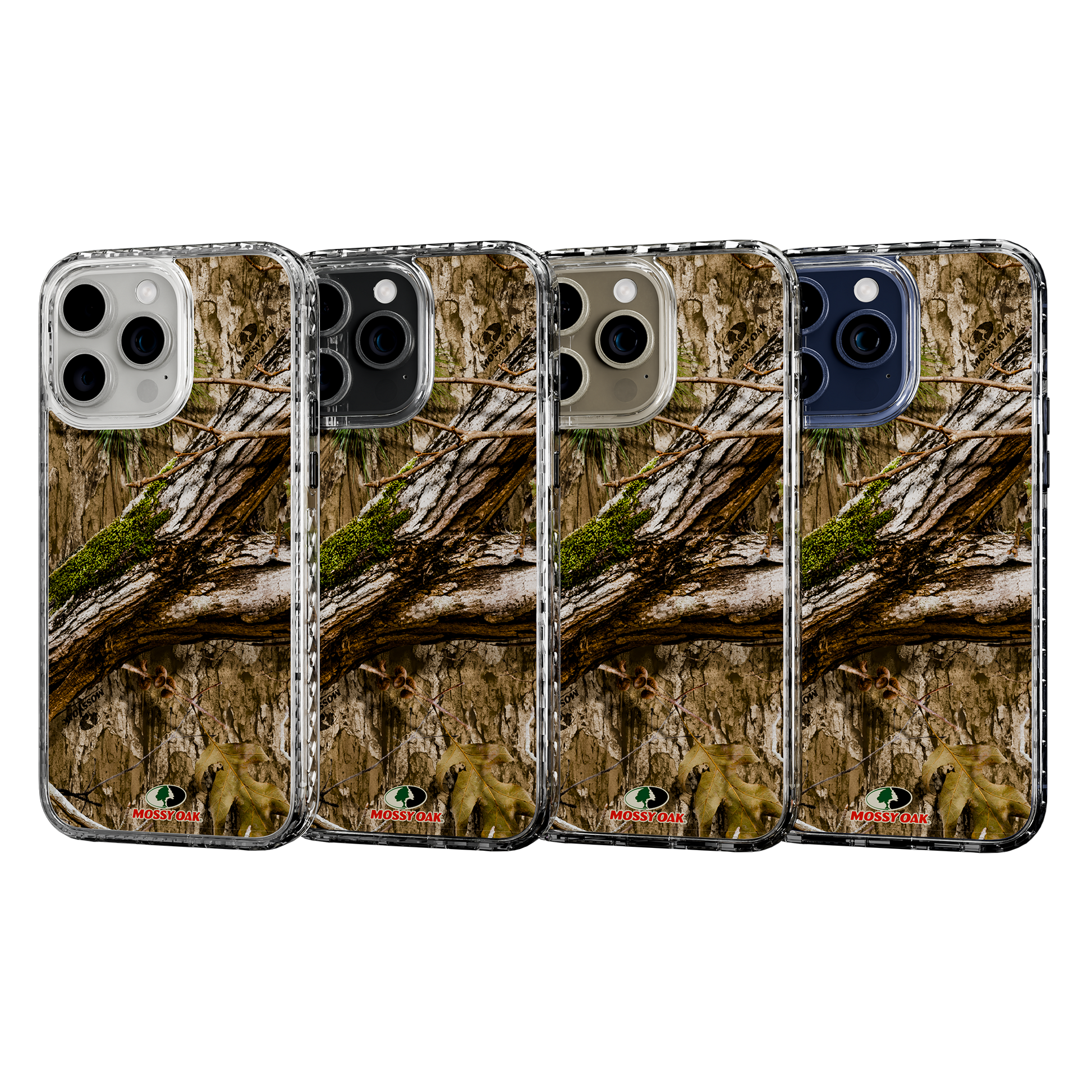 Slim MagSafe® Case for Apple iPhone 15 Pro Max | Mossy Oak Country DNA Camo Crystal Clear