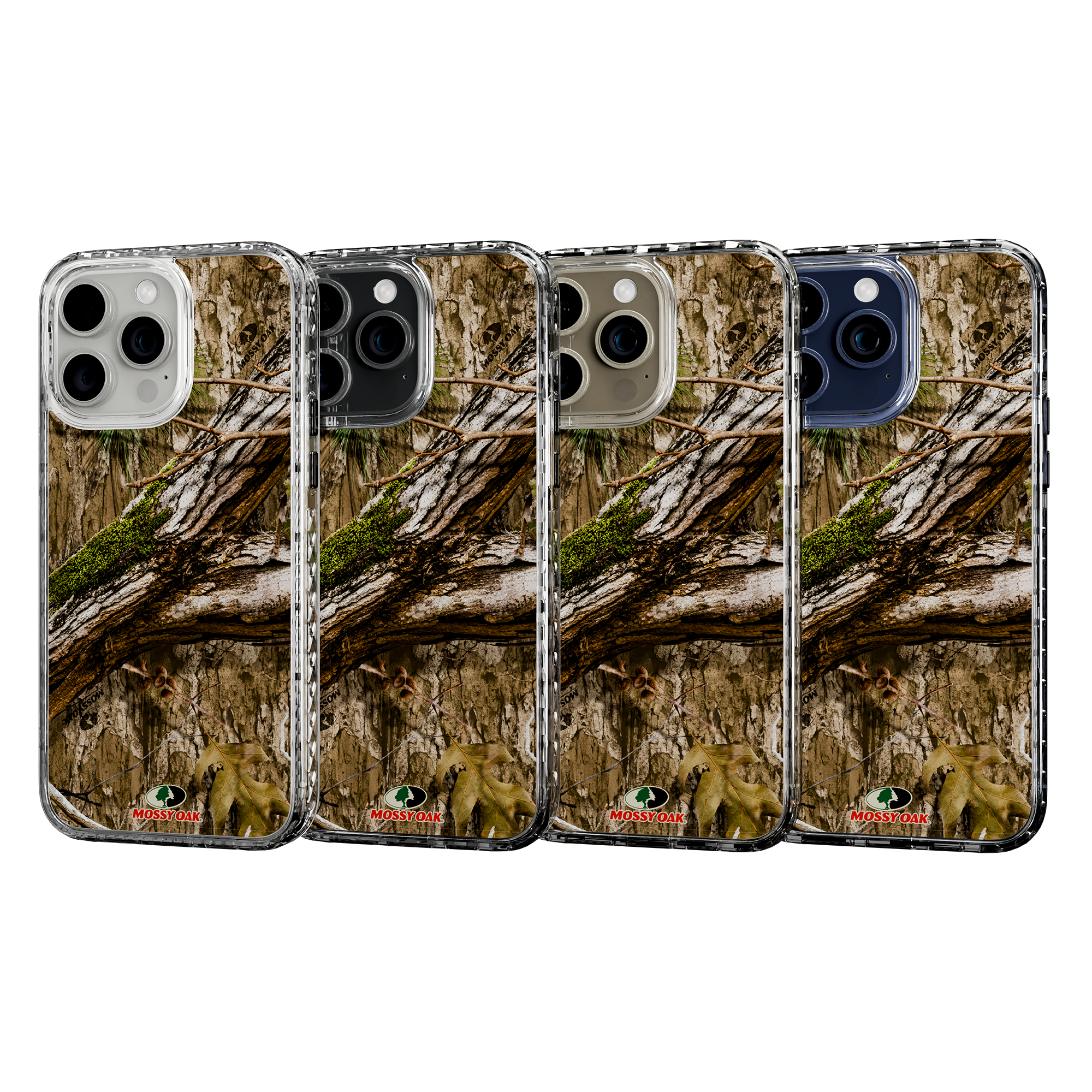 Slim MagSafe® Case for Apple iPhone 15 Pro Max | Mossy Oak Country DNA Camo Crystal Clear