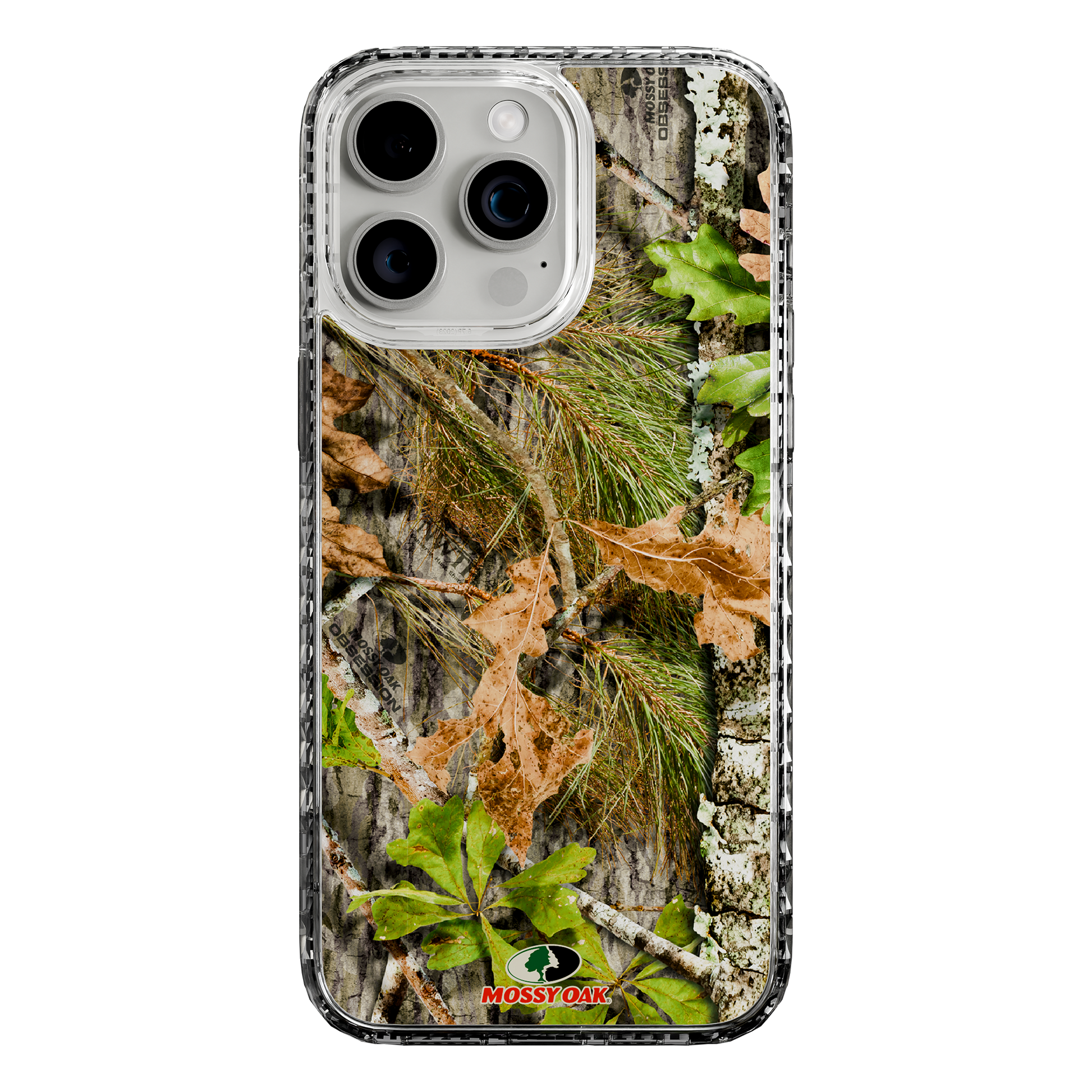 Slim MagSafe® Case for Apple iPhone 15 Pro Max | Mossy Oak Obsession Camo Crystal Clear