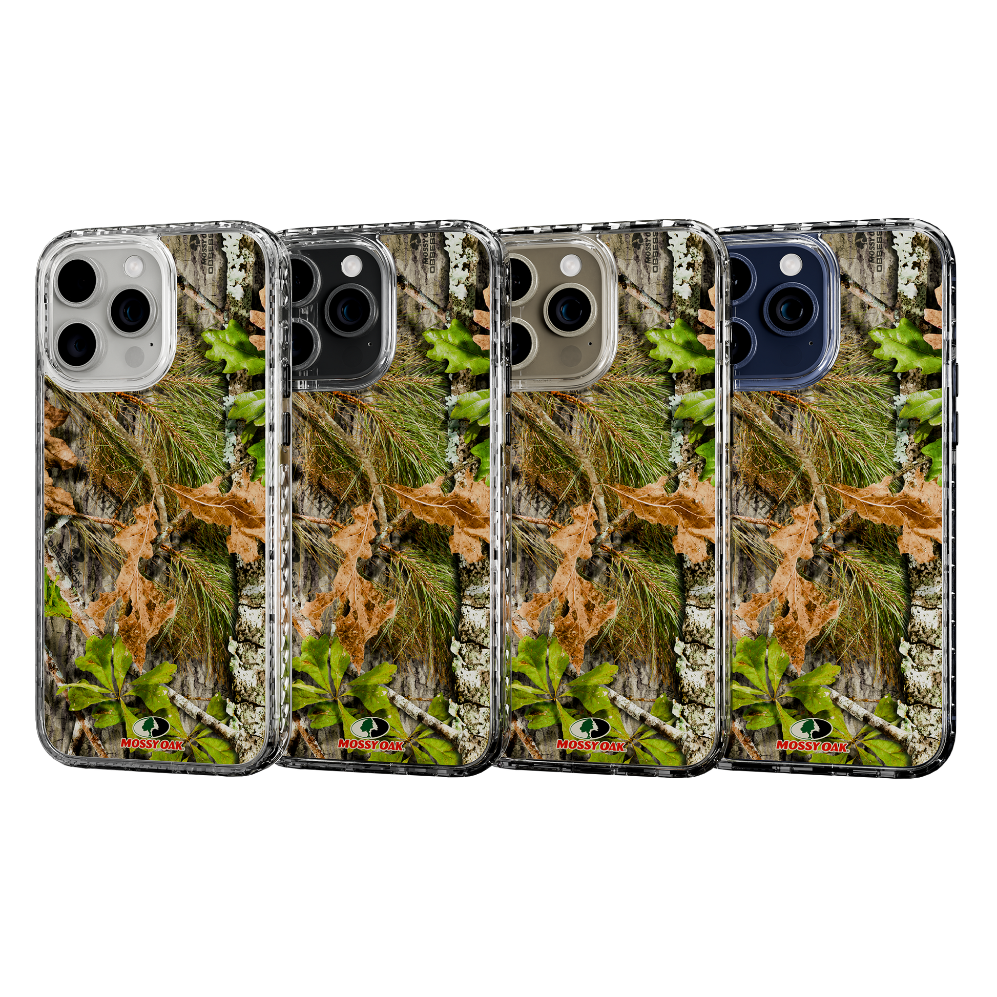 Slim MagSafe® Case for Apple iPhone 15 Pro Max | Mossy Oak Obsession Camo Crystal Clear