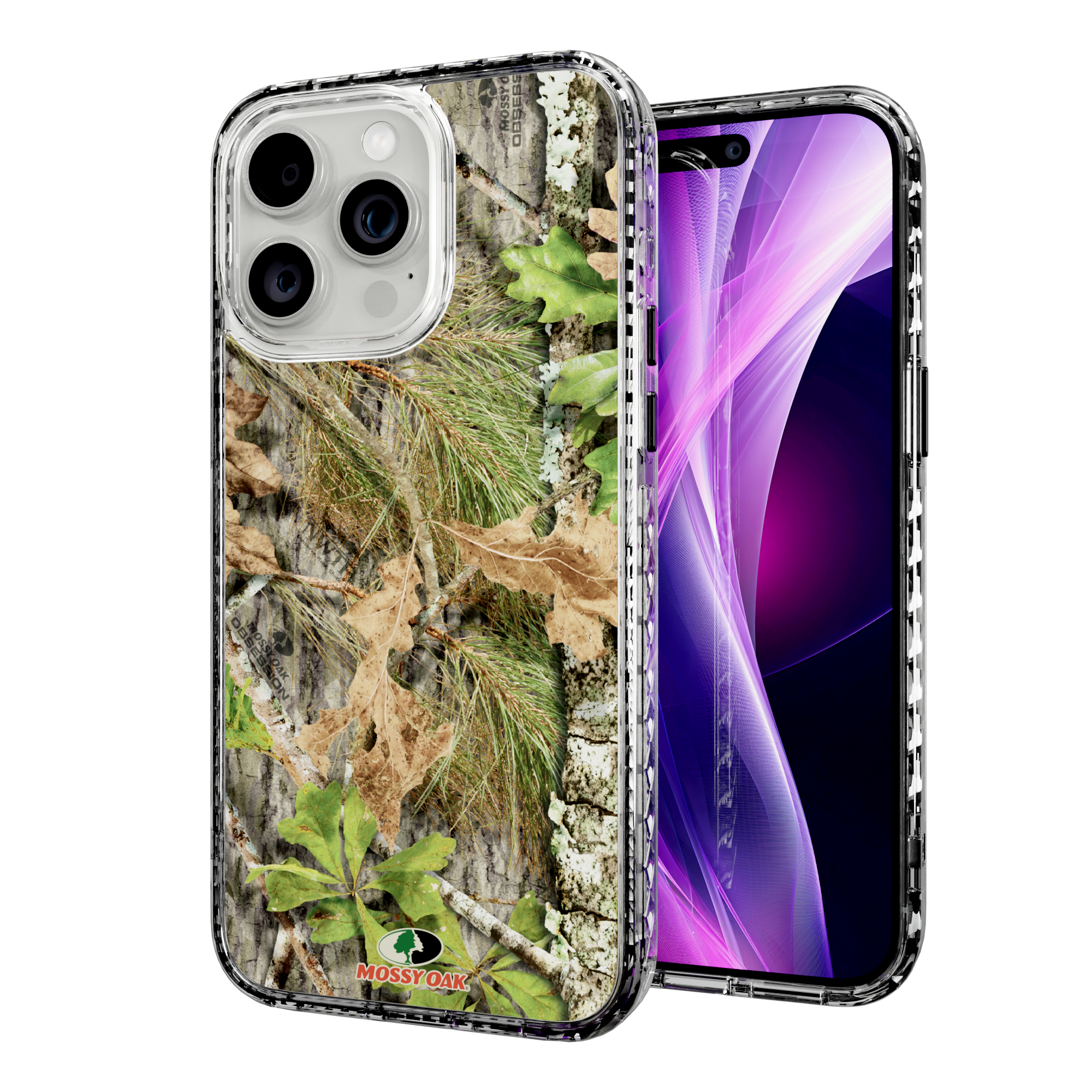 Mossy Oak Magnitude Series for Apple iPhone 15 Pro Max - Obsession Crystal Clear