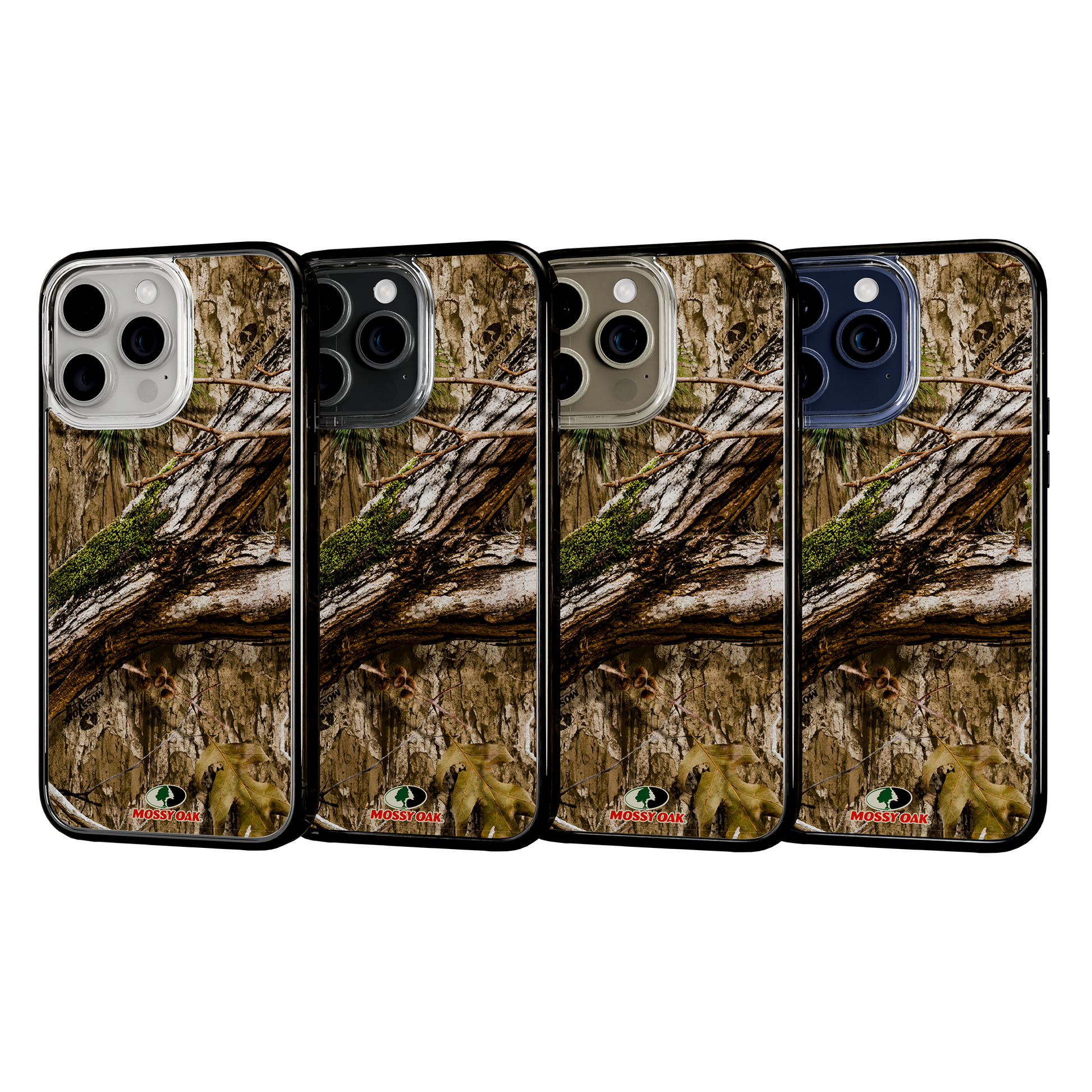 Slim MagSafe® Case for Apple iPhone 15 Pro Max | Mossy Oak Country DNA Camo Onyx Black