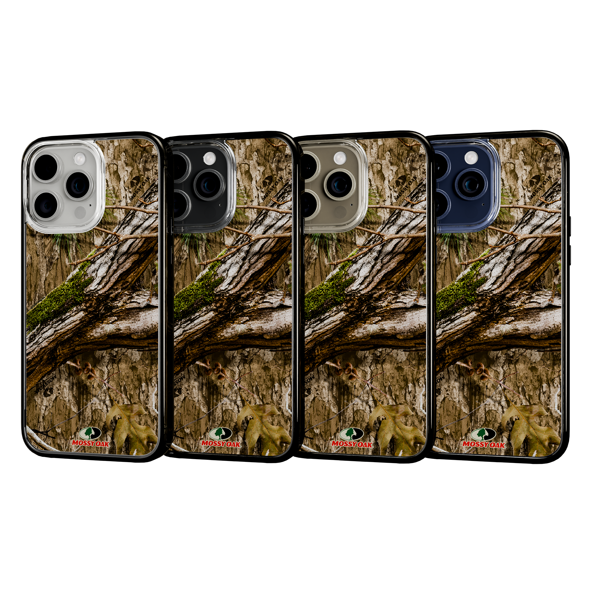 Slim MagSafe® Case for Apple iPhone 15 Pro Max | Mossy Oak Country DNA Camo Onyx Black