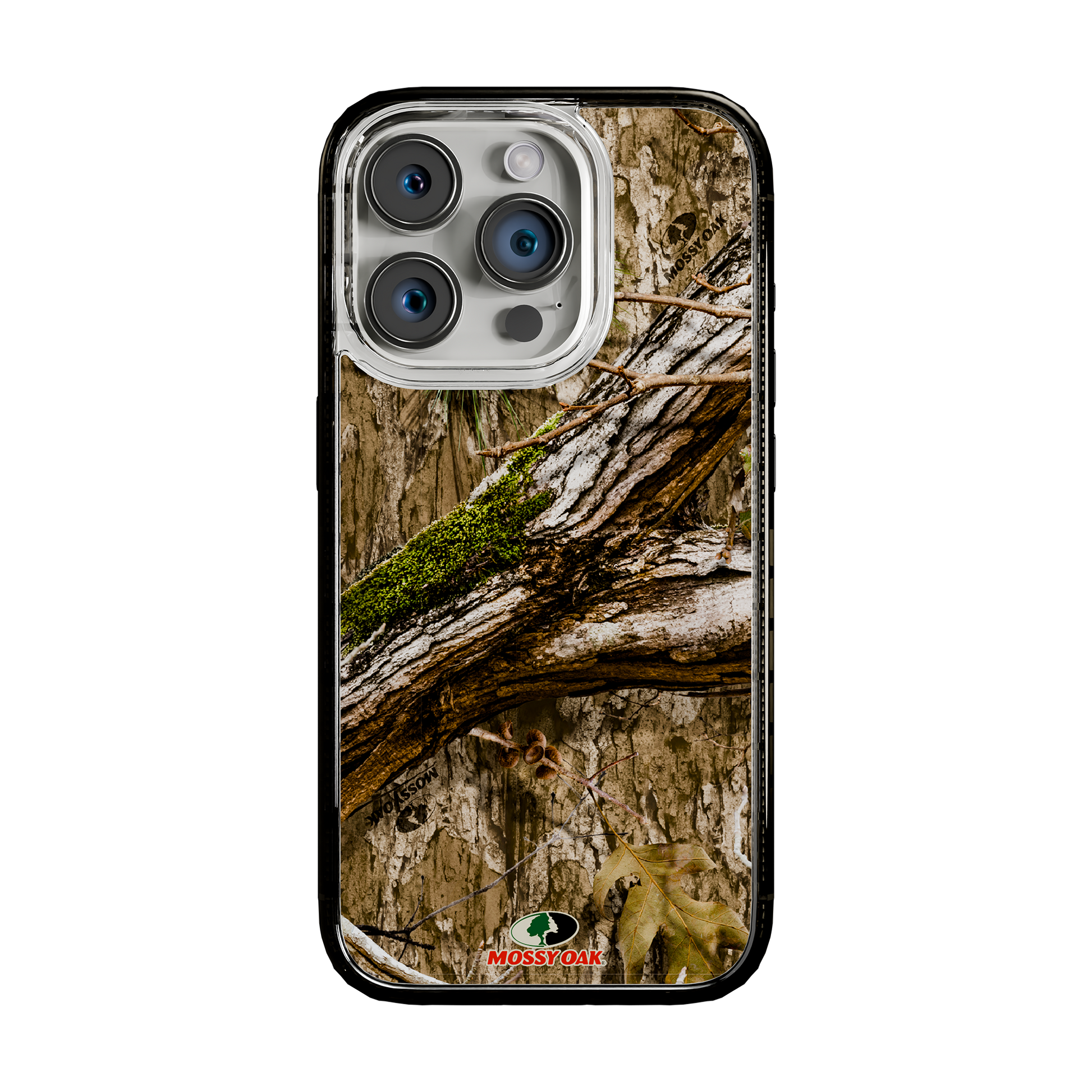 Slim MagSafe® Case for Apple iPhone 15 Pro | Mossy Oak Country DNA Camo Onyx Black