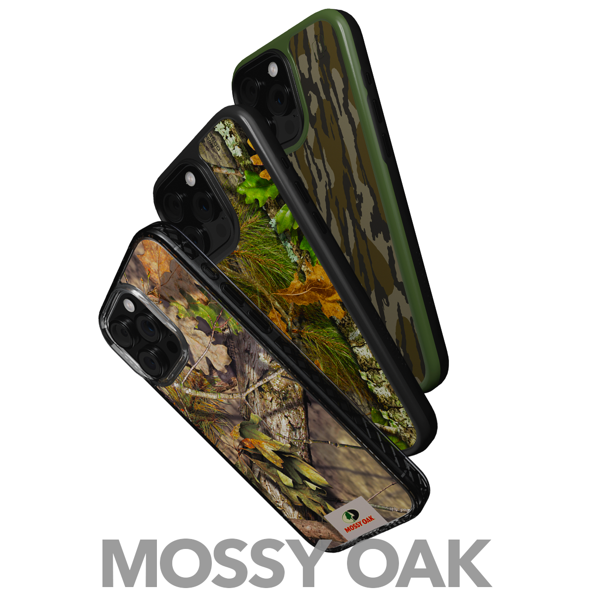 assortment of cases with camo print