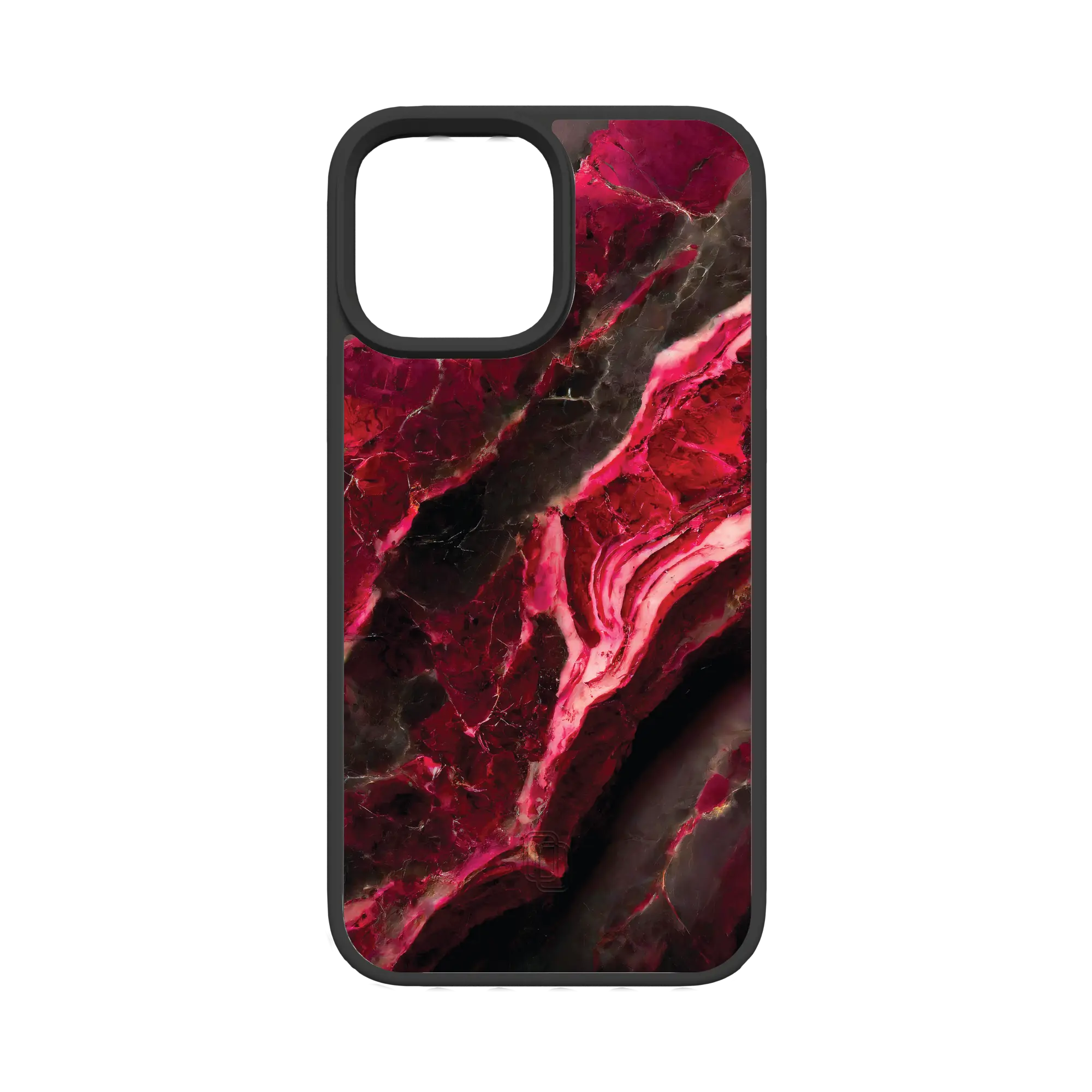 Apple-iPhone-13-Pro-Max-Crystal-Clear Morning Sun | Custom MagSafe Red Marble Case for Apple iPhone 13 Series cellhelmet cellhelmet