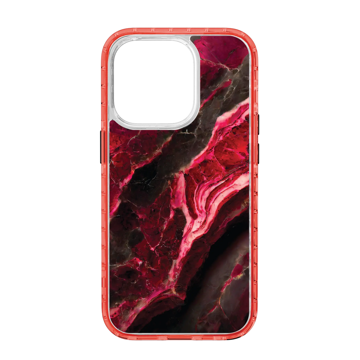 Apple-iPhone-14-Pro-Turbo-Red Morning Sun | Custom MagSafe Red Marble Case for Apple iPhone 14 Series cellhelmet cellhelmet