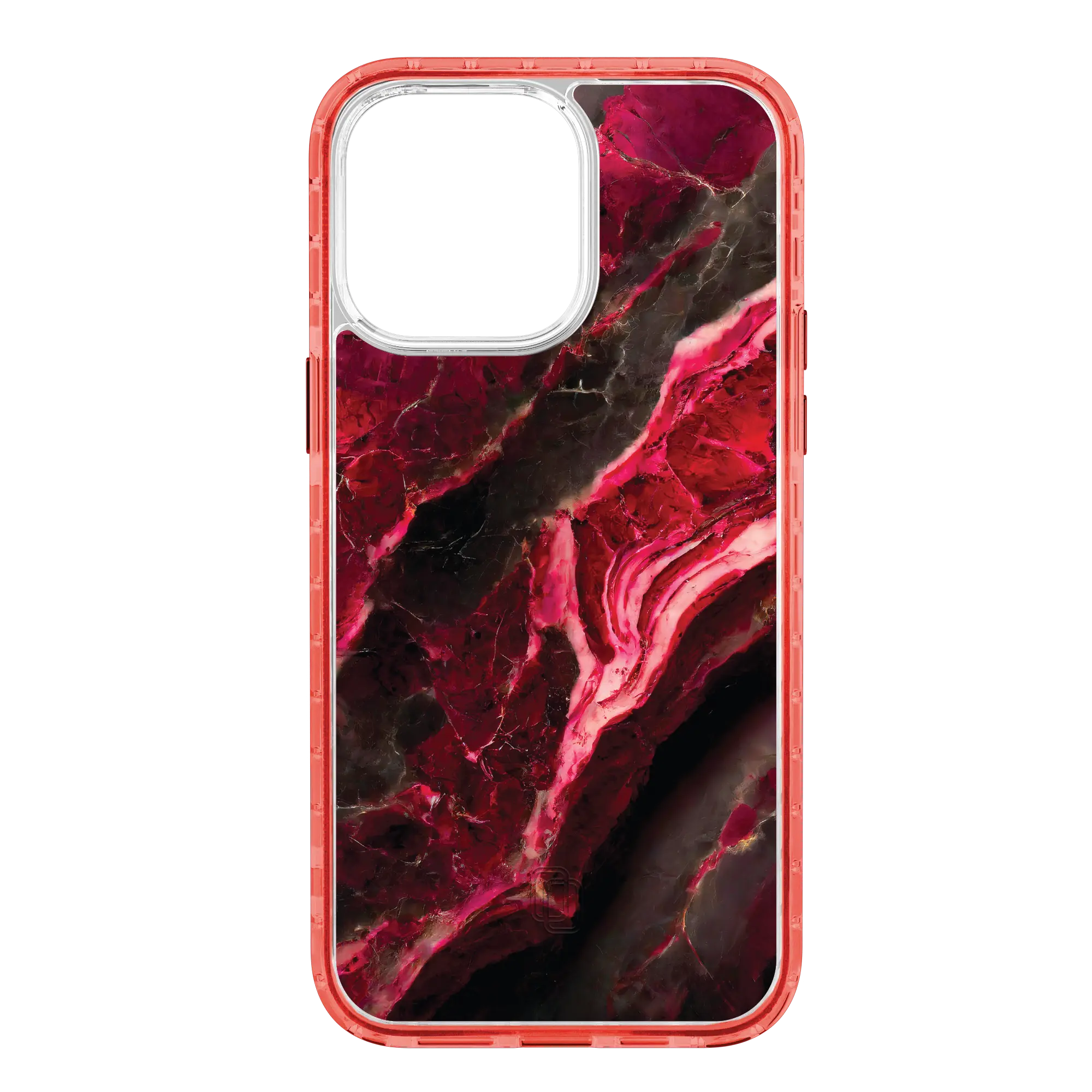 Apple-iPhone-14-Pro-Max-Turbo-Red Morning Sun | Custom MagSafe Red Marble Case for Apple iPhone 14 Series cellhelmet cellhelmet