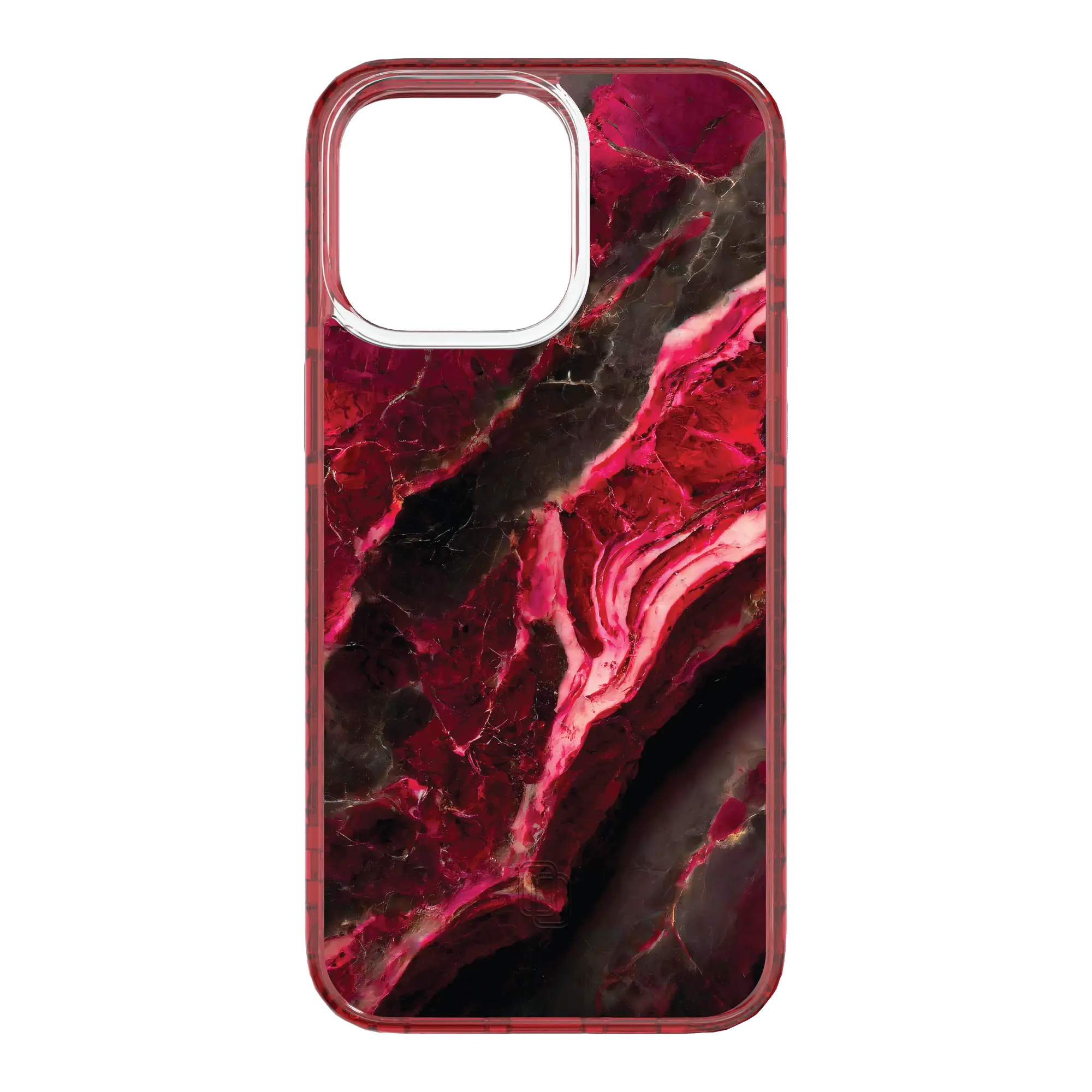 Apple-iPhone-15-Pro-Max-Scarlet-Red Morning Sun | Custom MagSafe Red Marble Case for Apple iPhone 15 Series cellhelmet cellhelmet