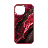 Apple-iPhone-15-Scarlet-Red Morning Sun | Custom MagSafe Red Marble Case for Apple iPhone 15 Series cellhelmet cellhelmet