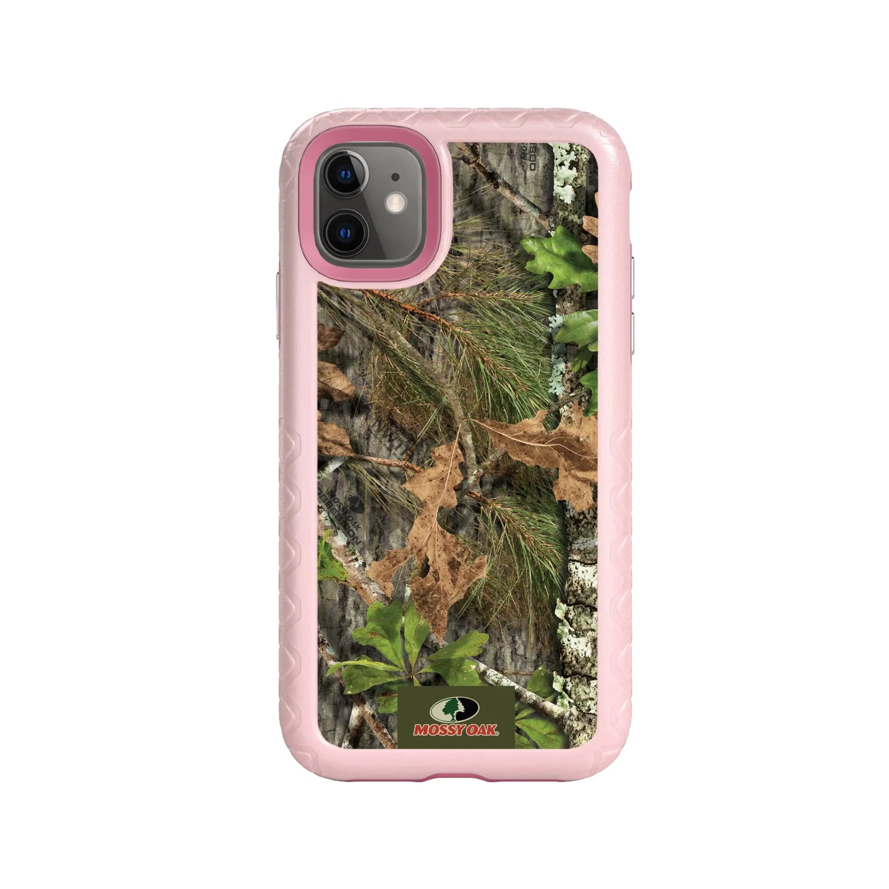 Mossy Oak | MagSafe Dual Layer Case for Apple iPhone 11 | Obsession | Fortitude Series - Custom Case - PinkMagnolia - cellhelmet
