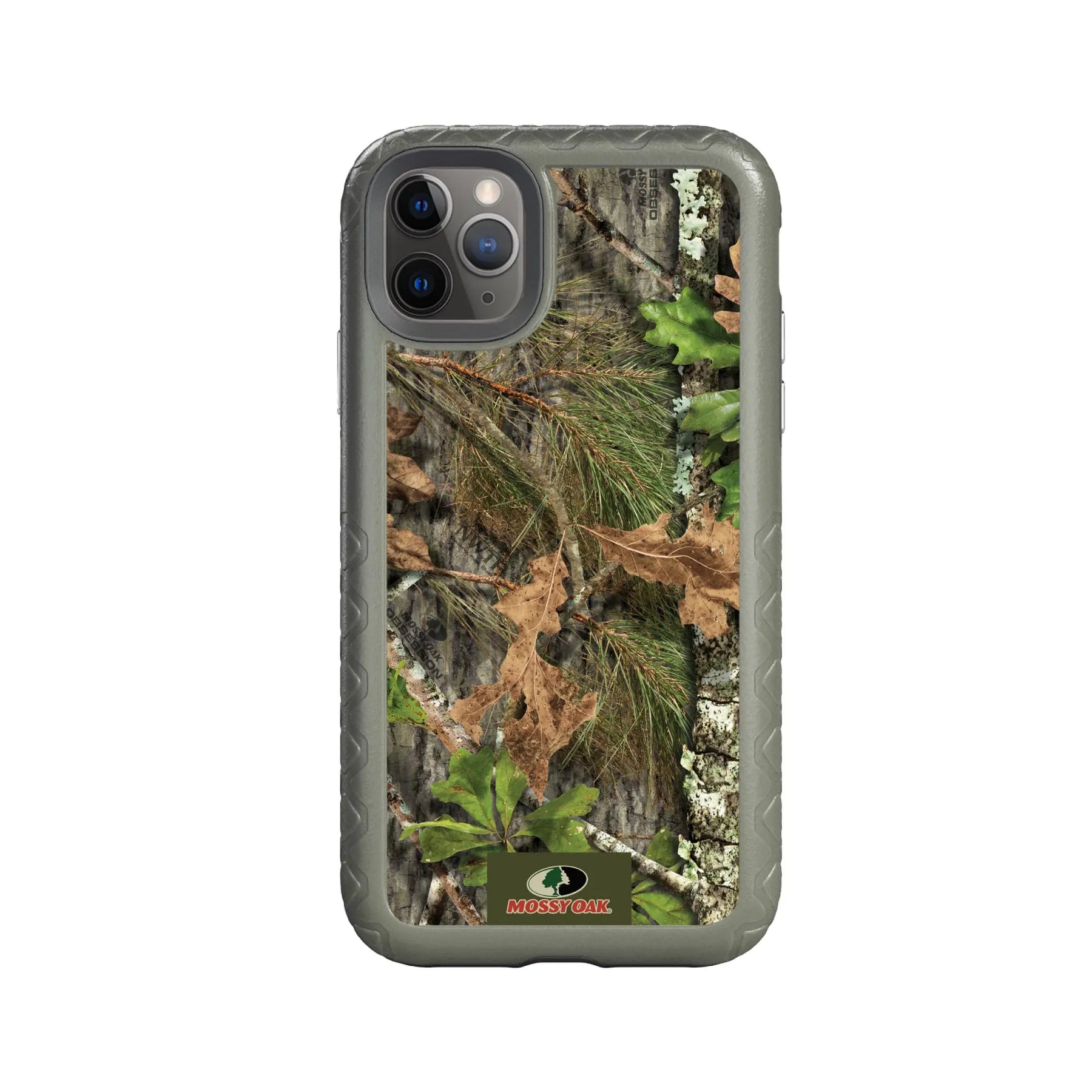 Mossy Oak | MagSafe Dual Layer Case for Apple iPhone 11 Pro Max | Obsession | Fortitude Series - Custom Case - OliveDrabGreen - cellhelmet