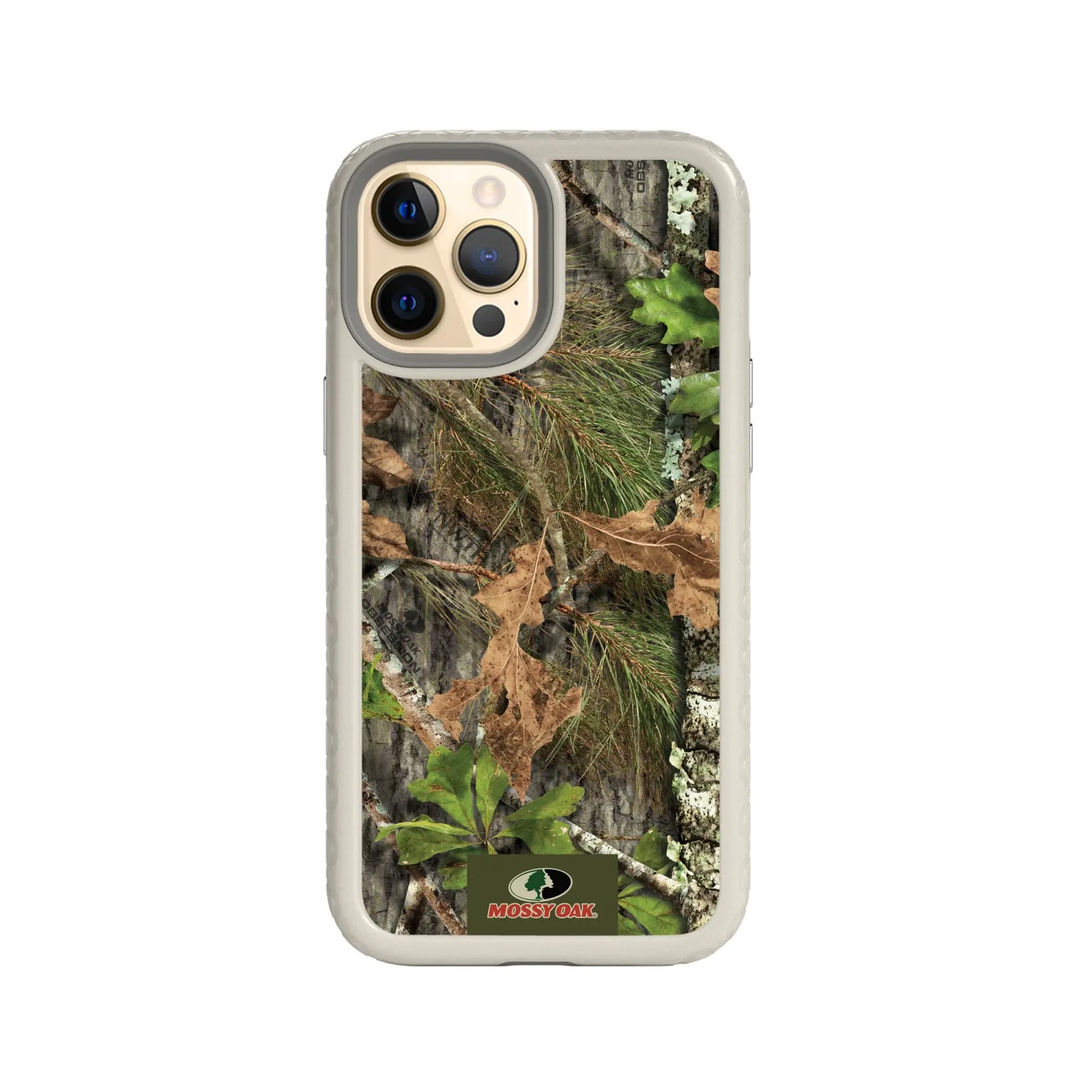Mossy Oak | MagSafe Dual Layer Case for Apple iPhone 12 Pro Max | Obsession | Fortitude Series - Custom Case - Gray - cellhelmet