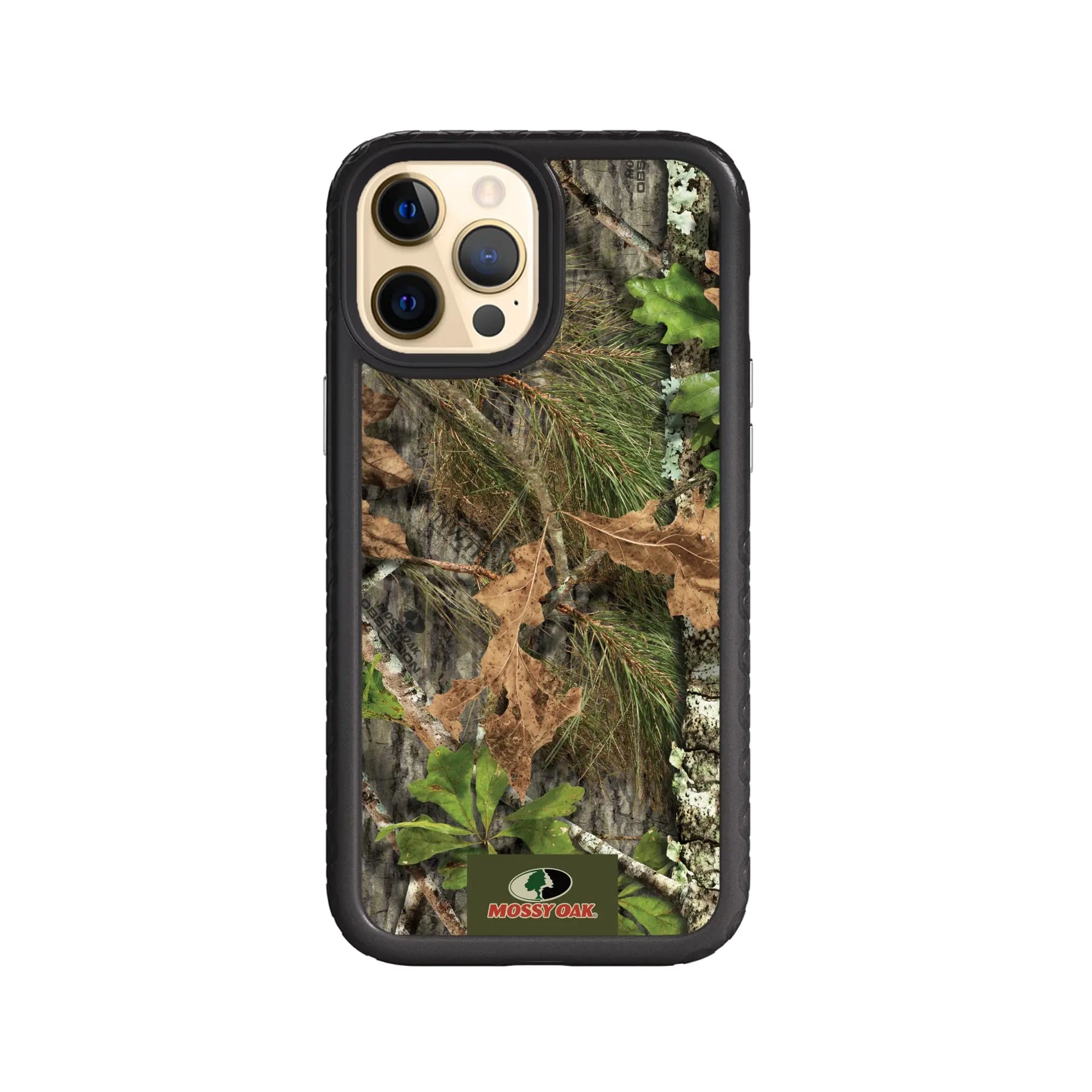Mossy Oak | MagSafe Dual Layer Case for Apple iPhone 12 Pro Max | Obsession | Fortitude Series - Custom Case - OnyxBlack - cellhelmet
