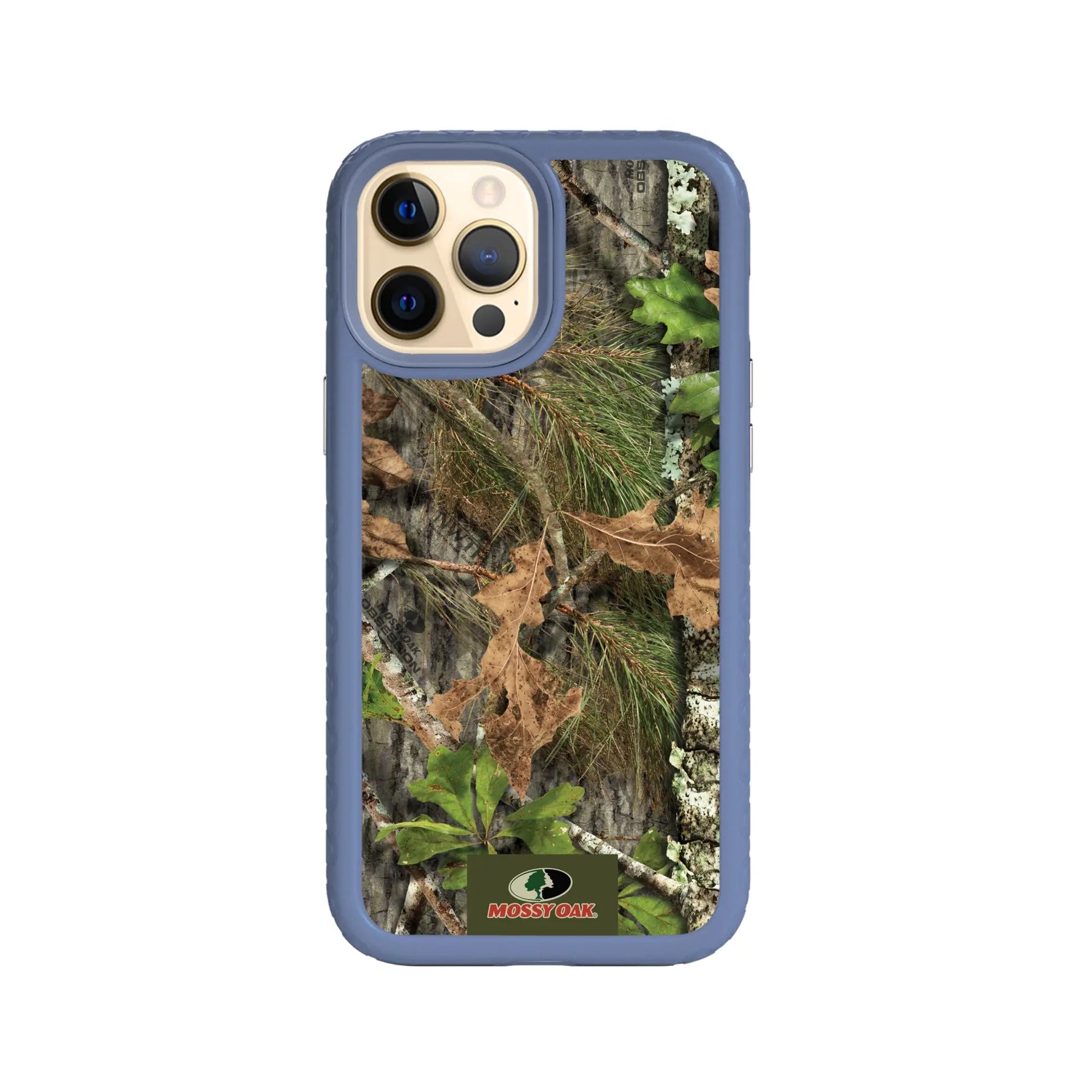 Mossy Oak | MagSafe Dual Layer Case for Apple iPhone 12 Pro Max | Obsession | Fortitude Series - Custom Case - SlateBlue - cellhelmet