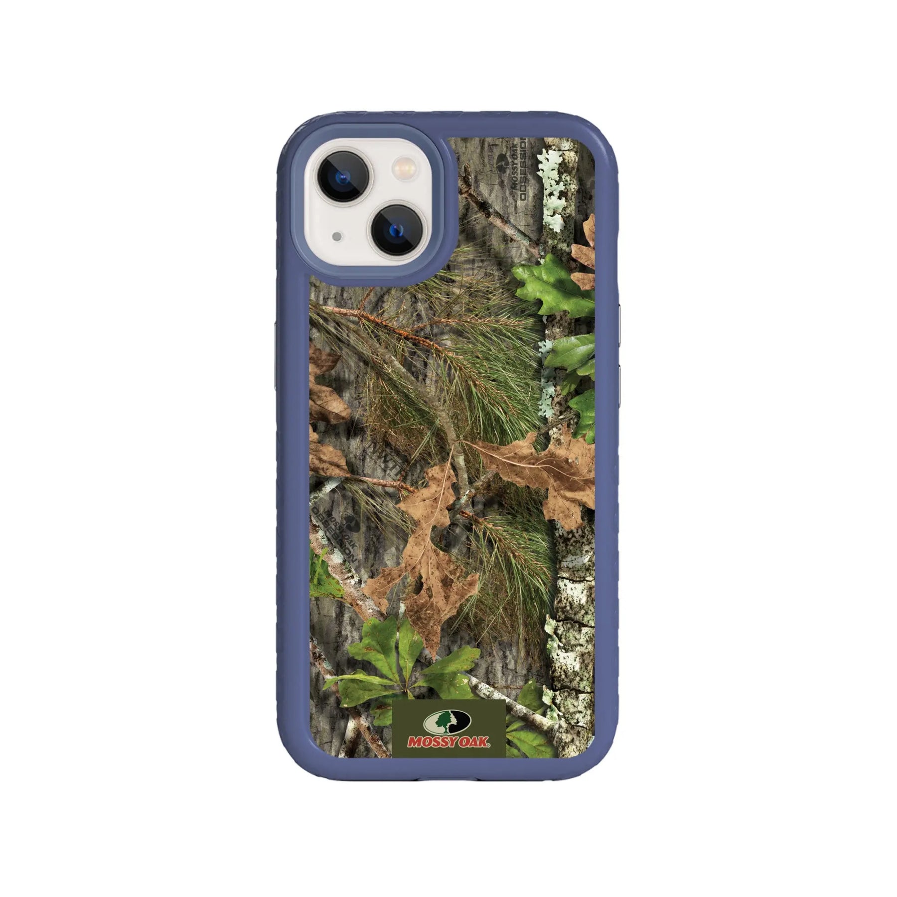 Mossy Oak | MagSafe Dual Layer Case for Apple iPhone 13 | Obsession | Fortitude Series - Custom Case - SlateBlue - cellhelmet