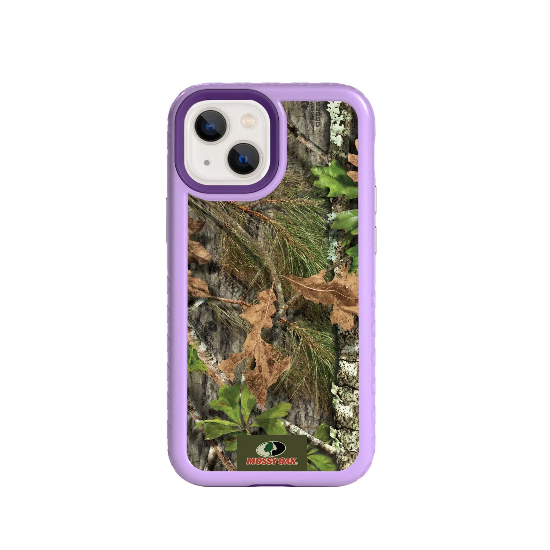 Mossy Oak | MagSafe Dual Layer Case for Apple iPhone 13 Mini | Obsession | Fortitude Series - Custom Case - LilacBlossomPurple - cellhelmet