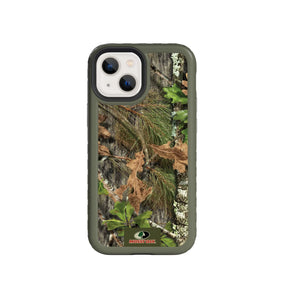Mossy Oak | MagSafe Dual Layer Case for Apple iPhone 13 Mini | Obsession | Fortitude Series - Custom Case - OliveDrabGreen - cellhelmet