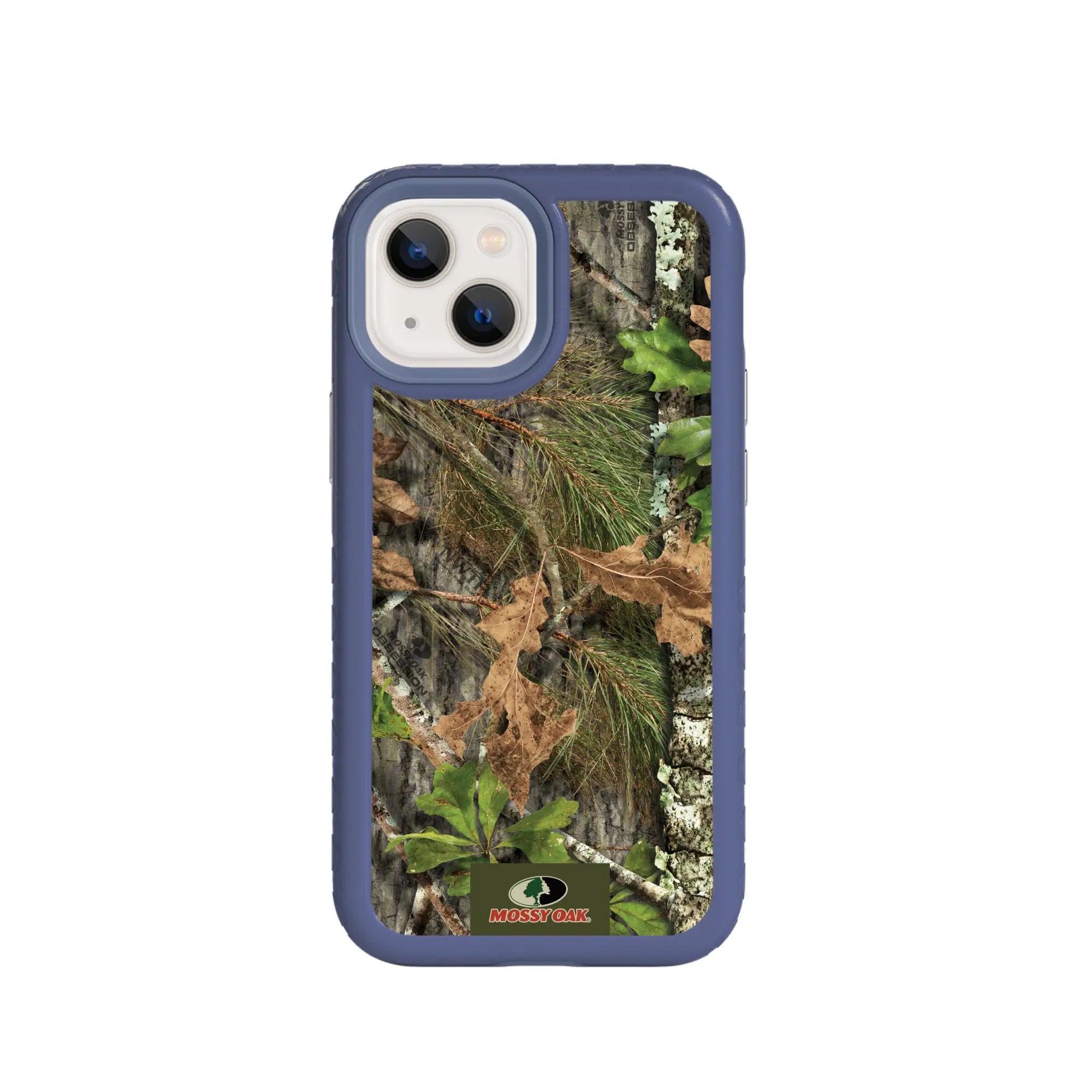 Mossy Oak | MagSafe Dual Layer Case for Apple iPhone 13 Mini | Obsession | Fortitude Series - Custom Case - SlateBlue - cellhelmet