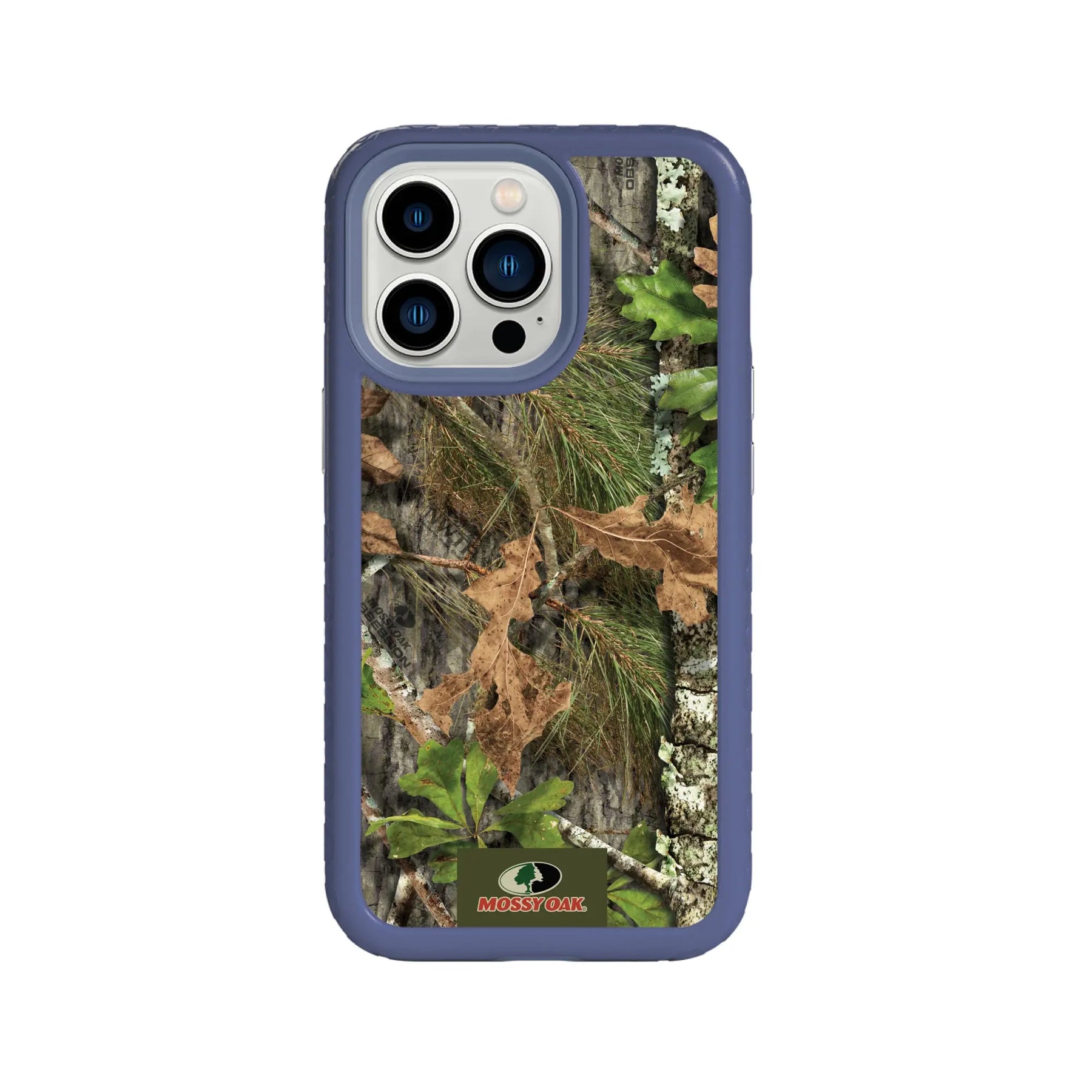 Mossy Oak | MagSafe Dual Layer Case for Apple iPhone 13 Pro | Obsession | Fortitude Series - Custom Case - SlateBlue - cellhelmet