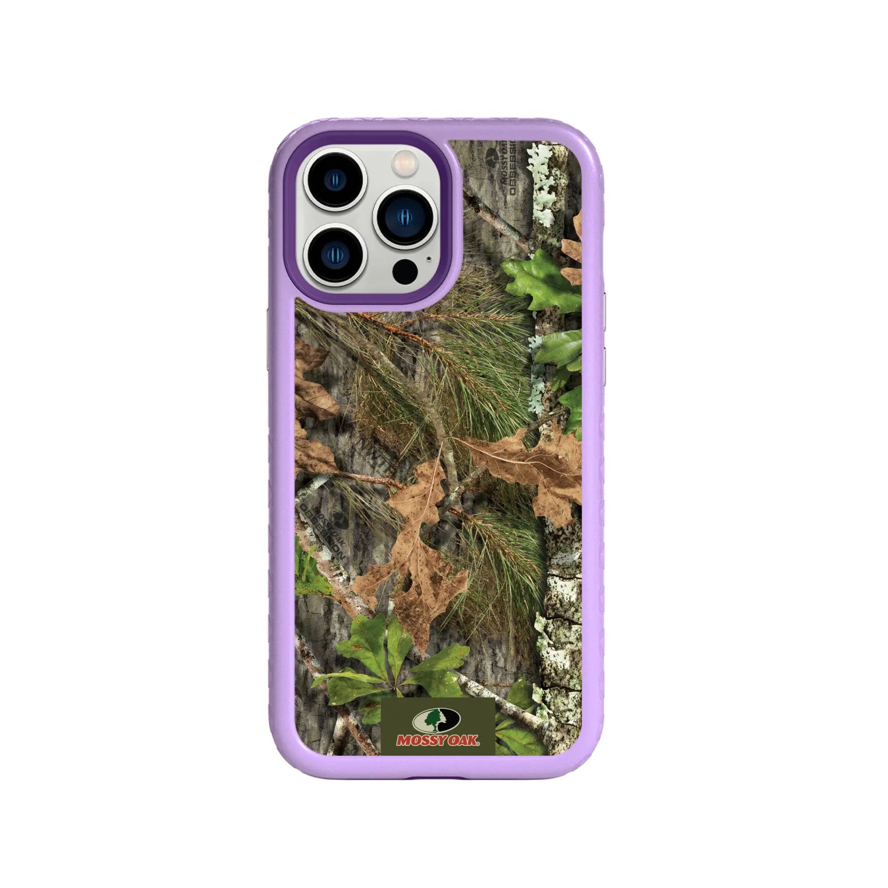 Mossy Oak | MagSafe Dual Layer Case for Apple iPhone 13 Pro Max | Obsession | Fortitude Series - Custom Case - LilacBlossomPurple - cellhelmet