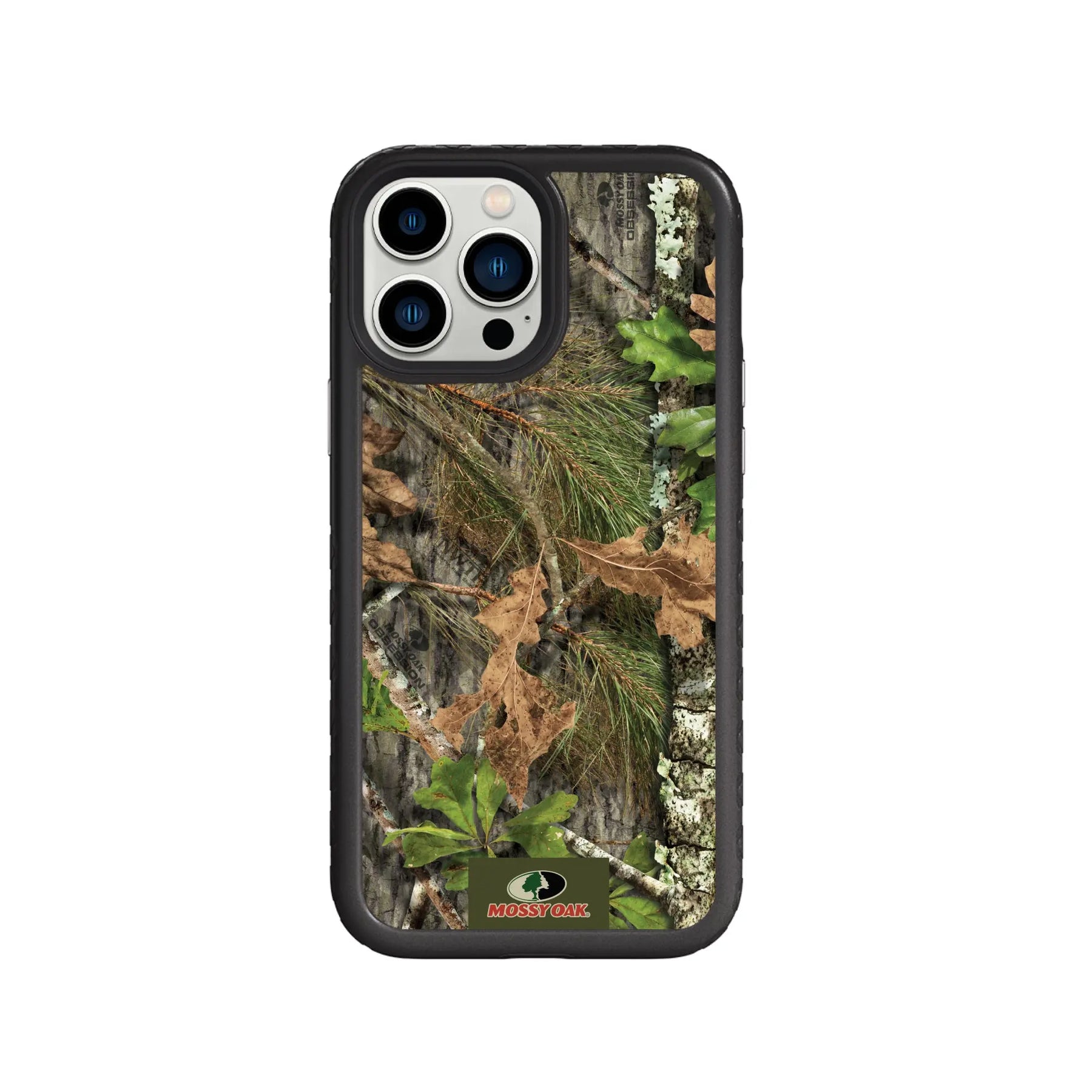 Mossy Oak | MagSafe Dual Layer Case for Apple iPhone 13 Pro Max | Obsession | Fortitude Series - Custom Case - OnyxBlack - cellhelmet
