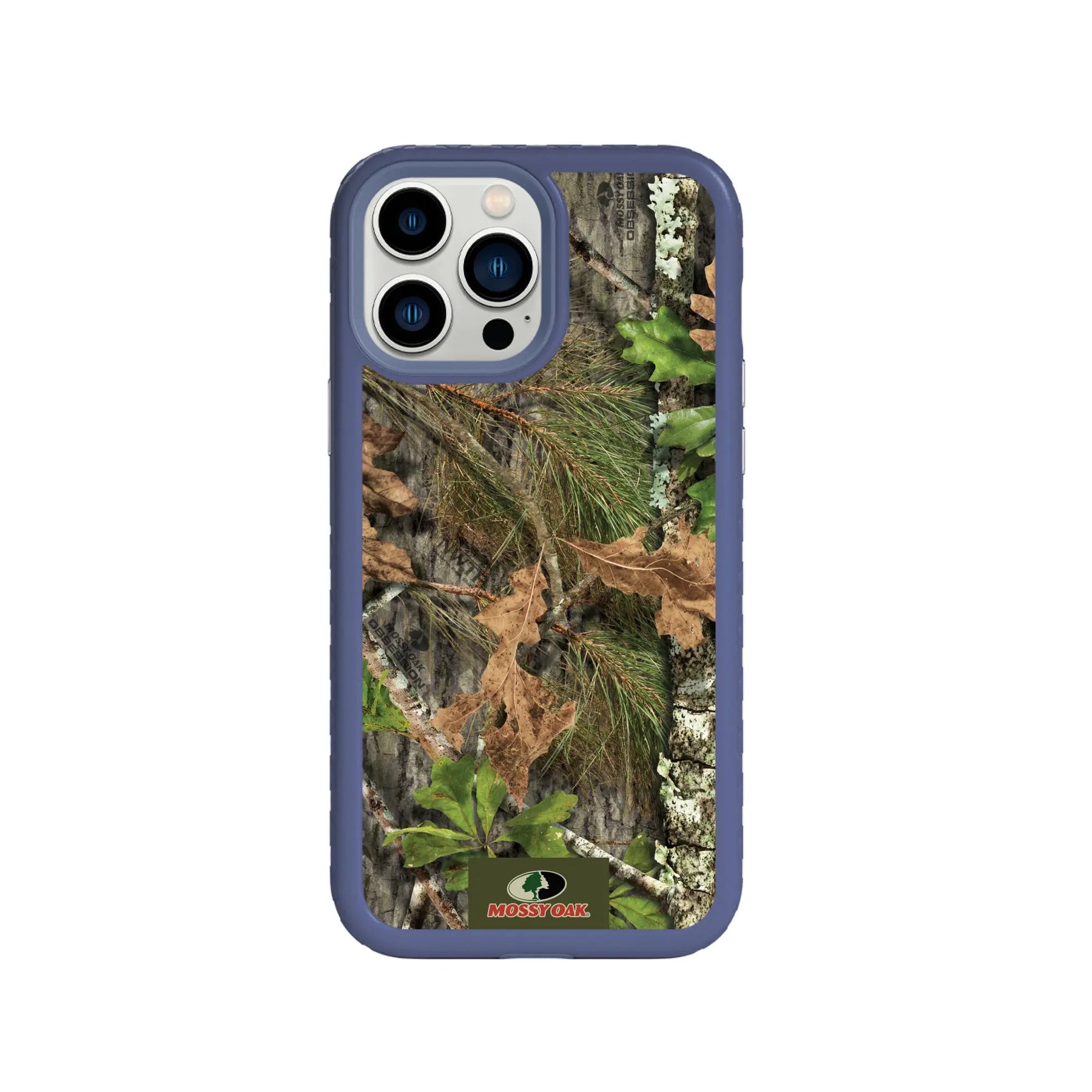 Mossy Oak | MagSafe Dual Layer Case for Apple iPhone 13 Pro Max | Obsession | Fortitude Series - Custom Case - SlateBlue - cellhelmet