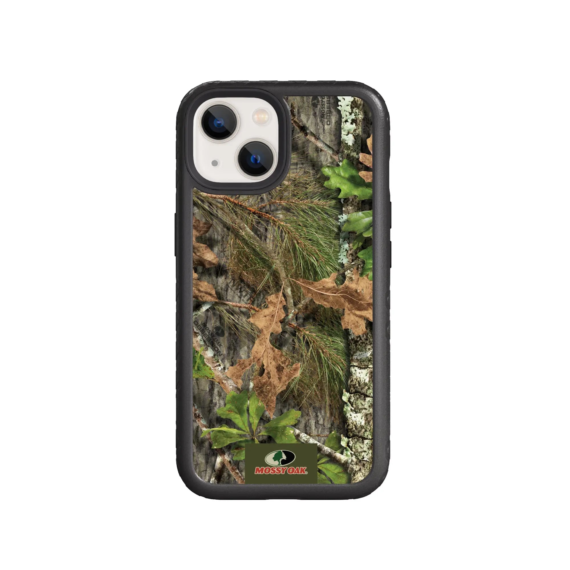 Mossy Oak | MagSafe Dual Layer Case for Apple iPhone 14 Plus | Obsession | Fortitude Series - Custom Case - OnyxBlack - cellhelmet