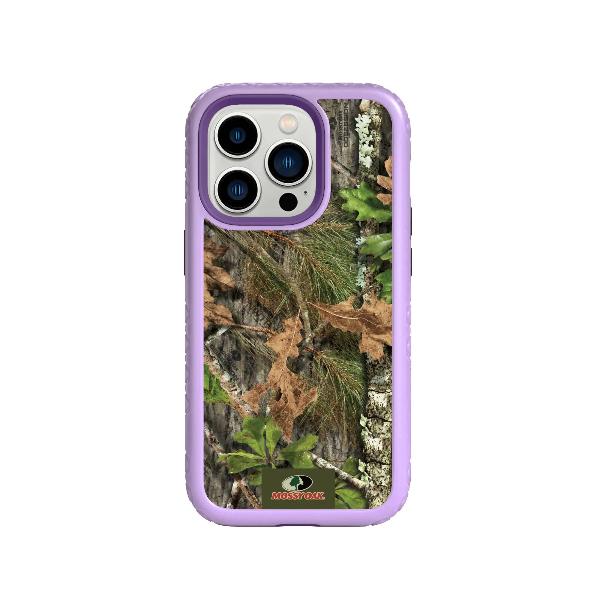 Mossy Oak | MagSafe Dual Layer Case for Apple iPhone 14 Pro | Obsession | Fortitude Series - Custom Case - LilacBlossomPurple - cellhelmet