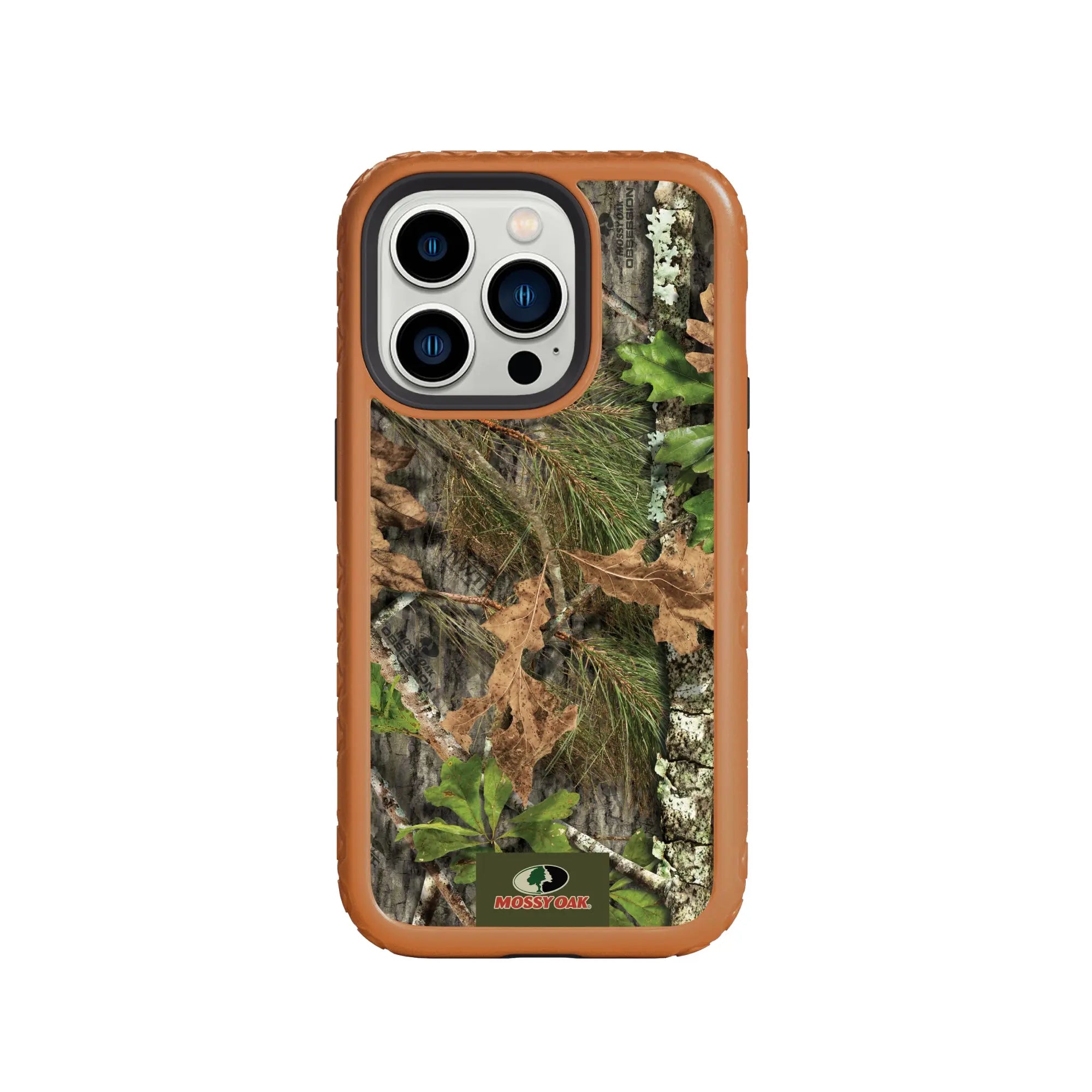 Mossy Oak | MagSafe Dual Layer Case for Apple iPhone 14 Pro | Obsession | Fortitude Series - Custom Case - PumpkinSpice - cellhelmet
