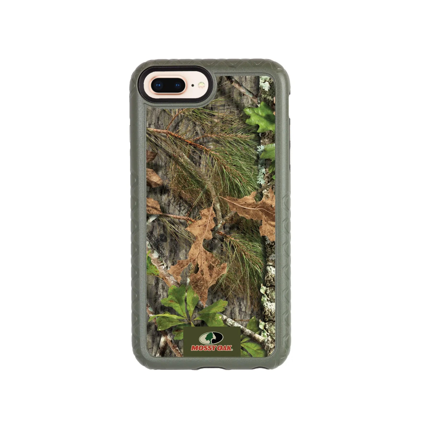 Mossy Oak | MagSafe Dual Layer Case for Apple iPhone 6/7/8 Plus | Obsession | Fortitude Series - Custom Case - OliveDrabGreen - cellhelmet