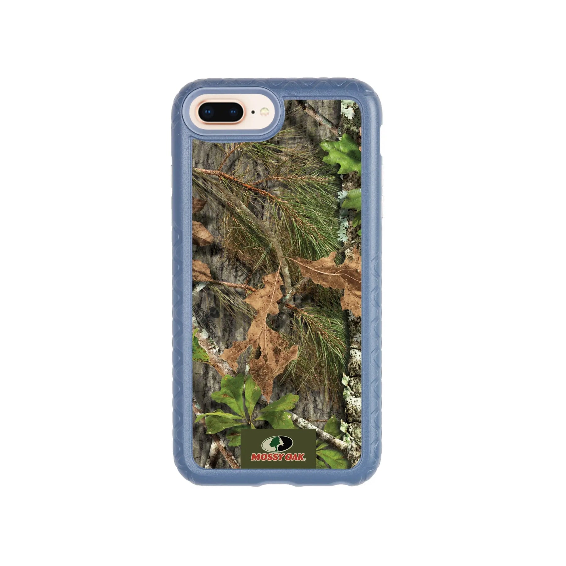 Mossy Oak | MagSafe Dual Layer Case for Apple iPhone 6/7/8 Plus | Obsession | Fortitude Series - Custom Case - SlateBlue - cellhelmet