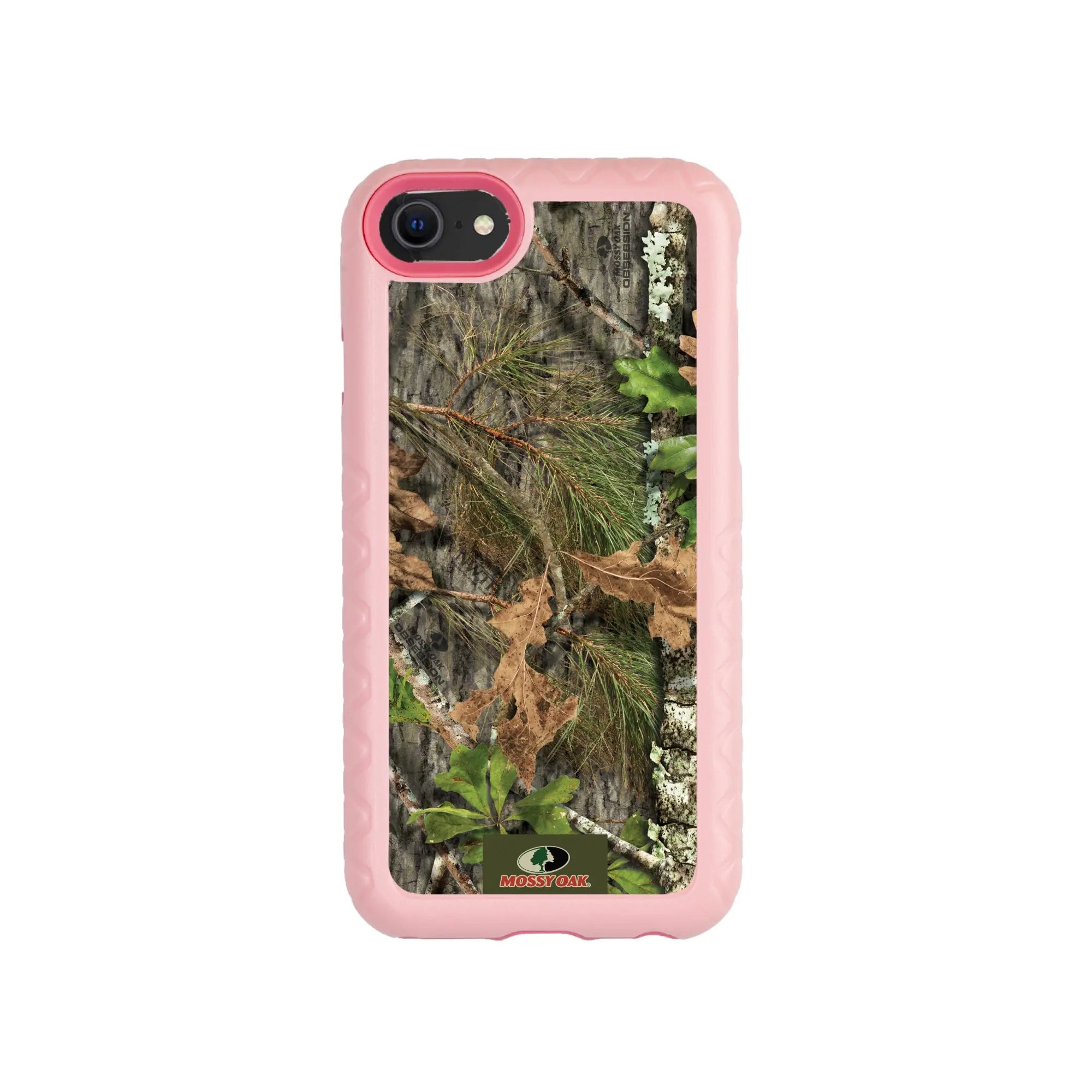 Mossy Oak | MagSafe Dual Layer Case for Apple iPhone SE2 / SE3 / 6/ 7/ 8 | Obsession | Fortitude Series - Custom Case - PinkMagnolia - cellhelmet