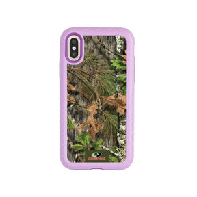 Mossy Oak | MagSafe Dual Layer Case for Apple iPhone XS / X | Obsession | Fortitude Series - Custom Case - LilacBlossomPurple - cellhelmet