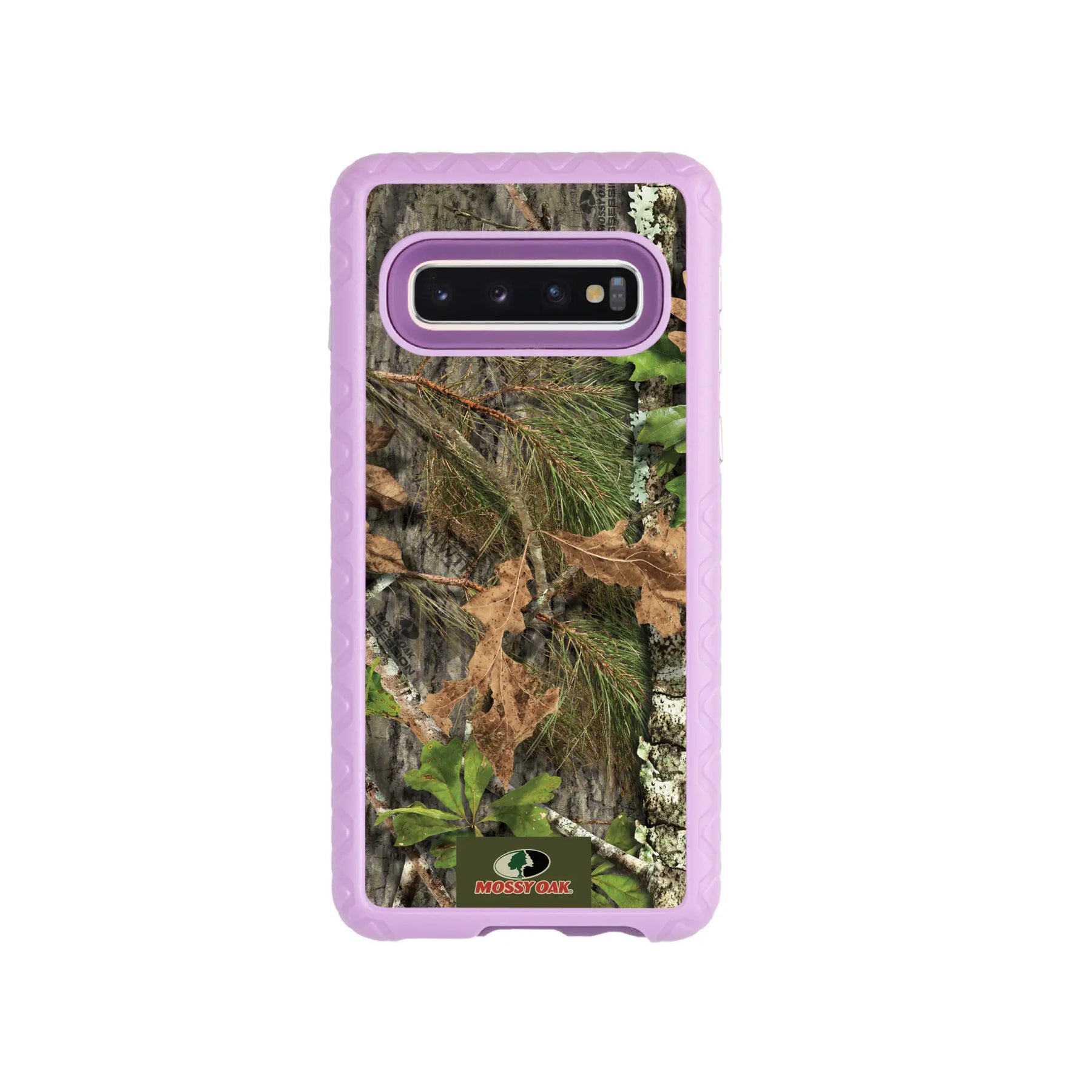 Mossy Oak | MagSafe Dual Layer Case for Samsung Galaxy S10 | Obsession | Fortitude Series - Custom Case - LilacBlossomPurple - cellhelmet