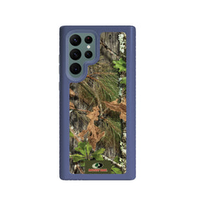 Mossy Oak | MagSafe Dual Layer Case for Samsung Galaxy S22 Ultra 5G | Obsession | Fortitude Series - Custom Case - SlateBlue - cellhelmet