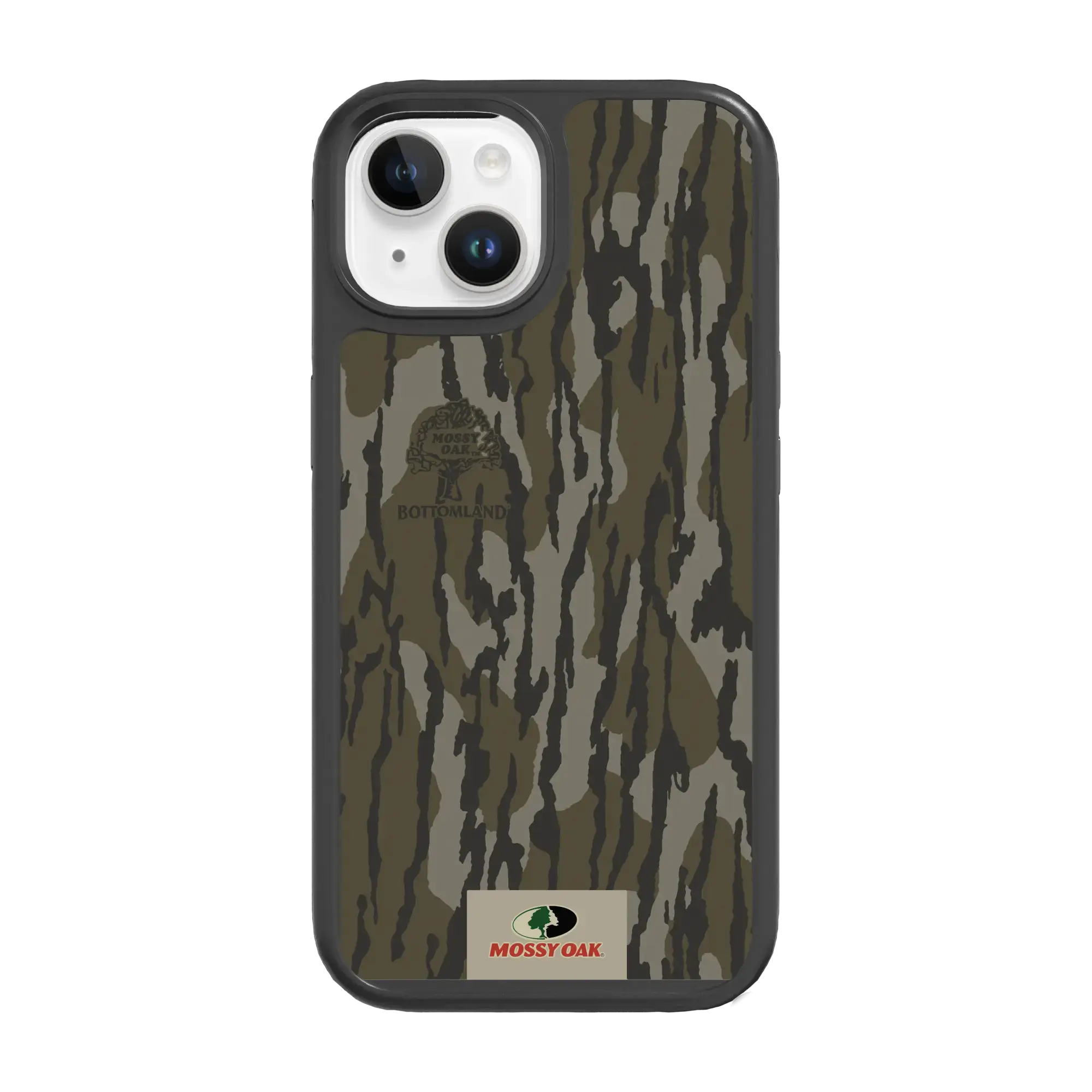 Mossy Oak Camo Fortitude Case for Apple iPhone 15 Plus - Bottomland Orig