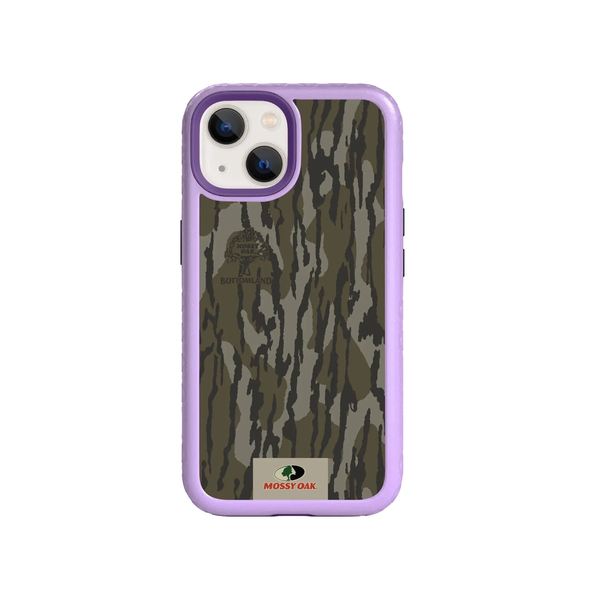 Mossy Oak Fortitude Series for Apple iPhone 14 - Bottomland Orig - Custom Case - LilacBlossomPurple - cellhelmet