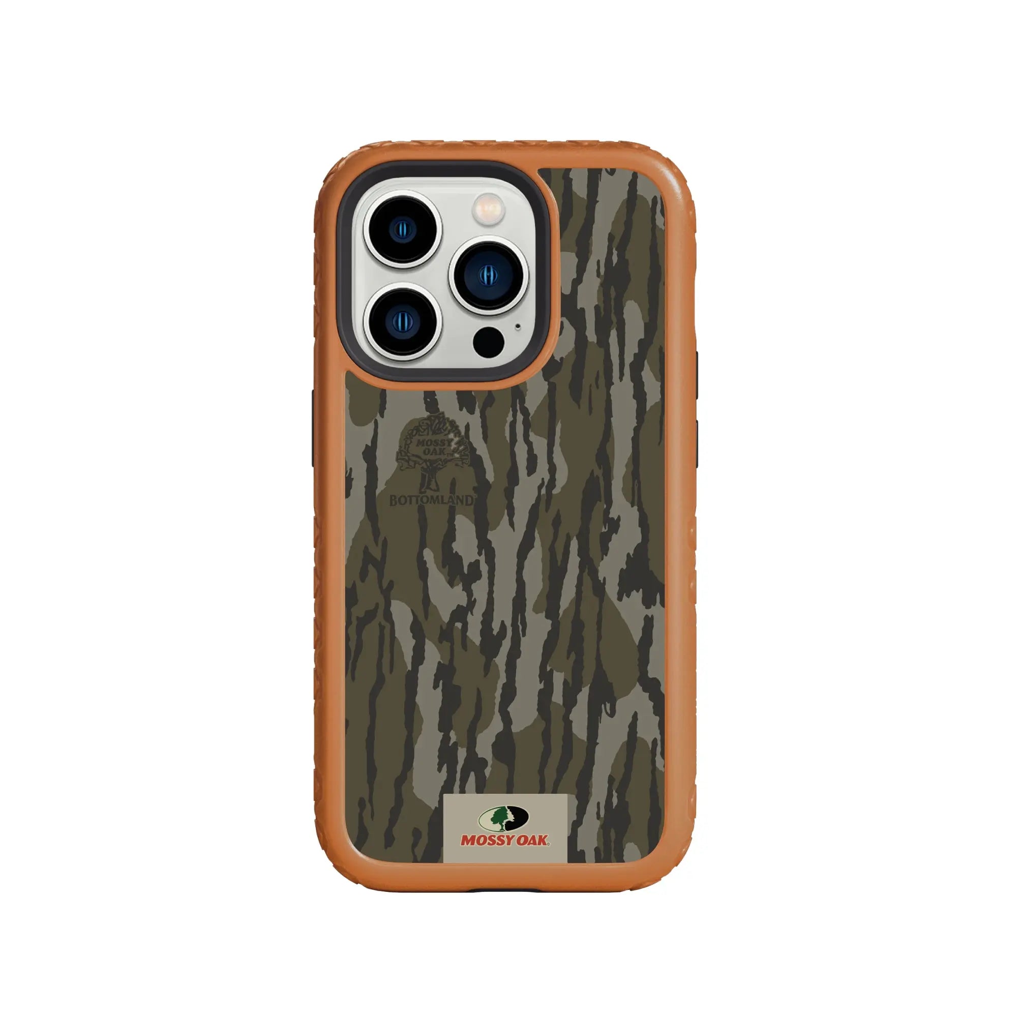 Mossy Oak Fortitude Series for Apple iPhone 14 Pro - Bottomland Orig - Custom Case - PumpkinSpice - cellhelmet