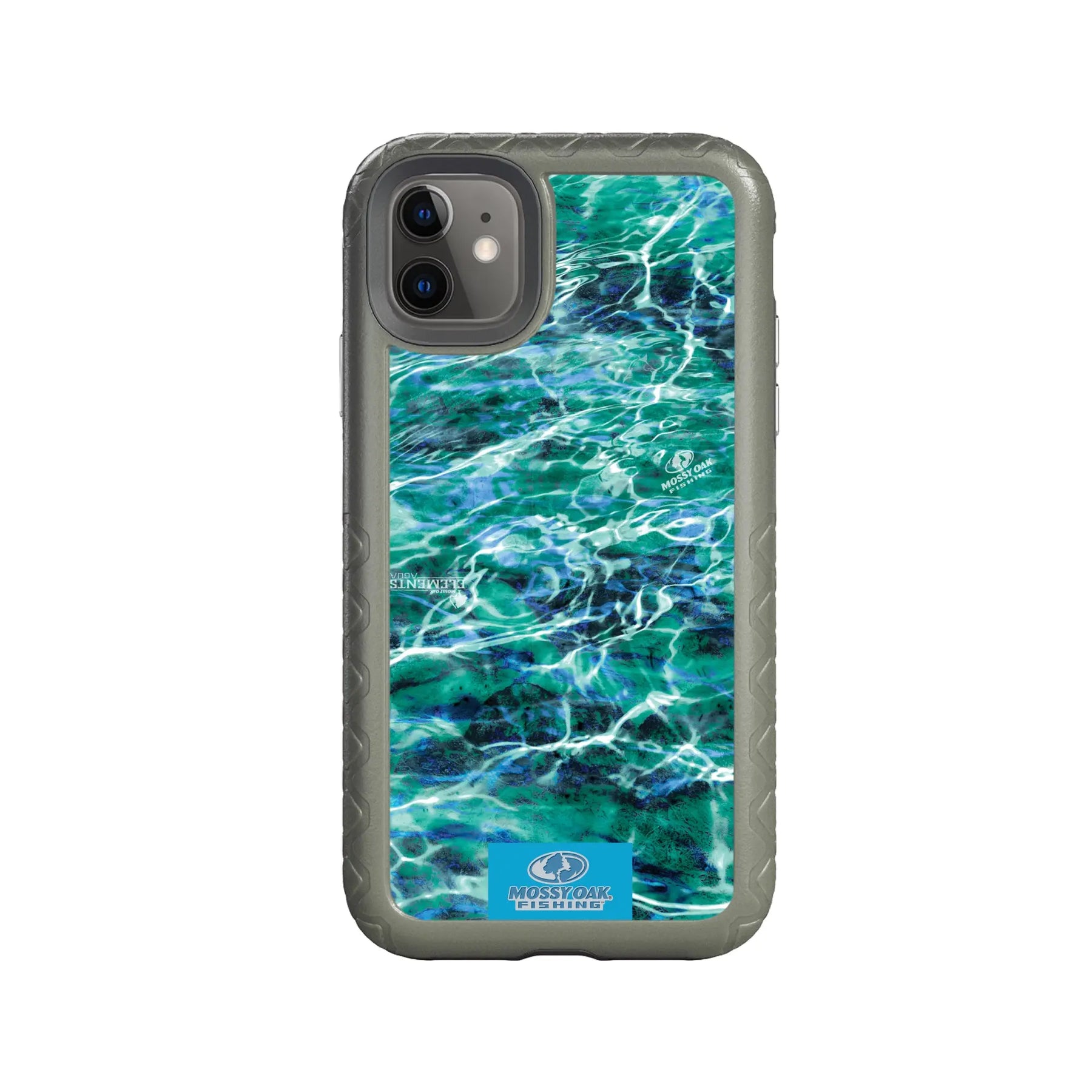 Mossy Oak Fortitude Series for Apple iPhone 11 - Agua Seafoam - Custom Case - OliveDrabGreen - cellhelmet